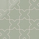 Star & Cross Original Ceramic Tile in Rosemary Gloss