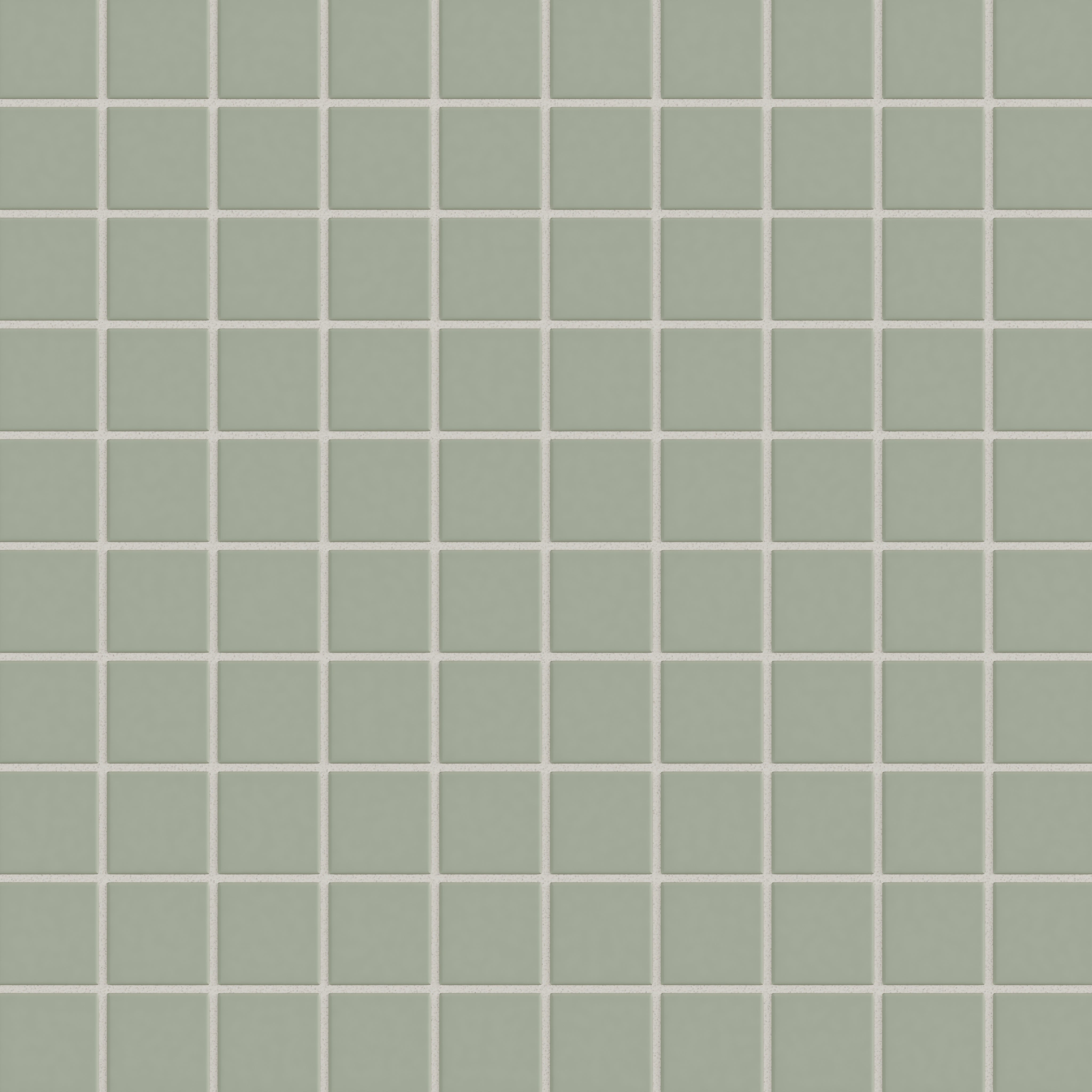 2x2 Straight Set Sheeted Original Ceramic Mosaic Tile in Rosemary Matte