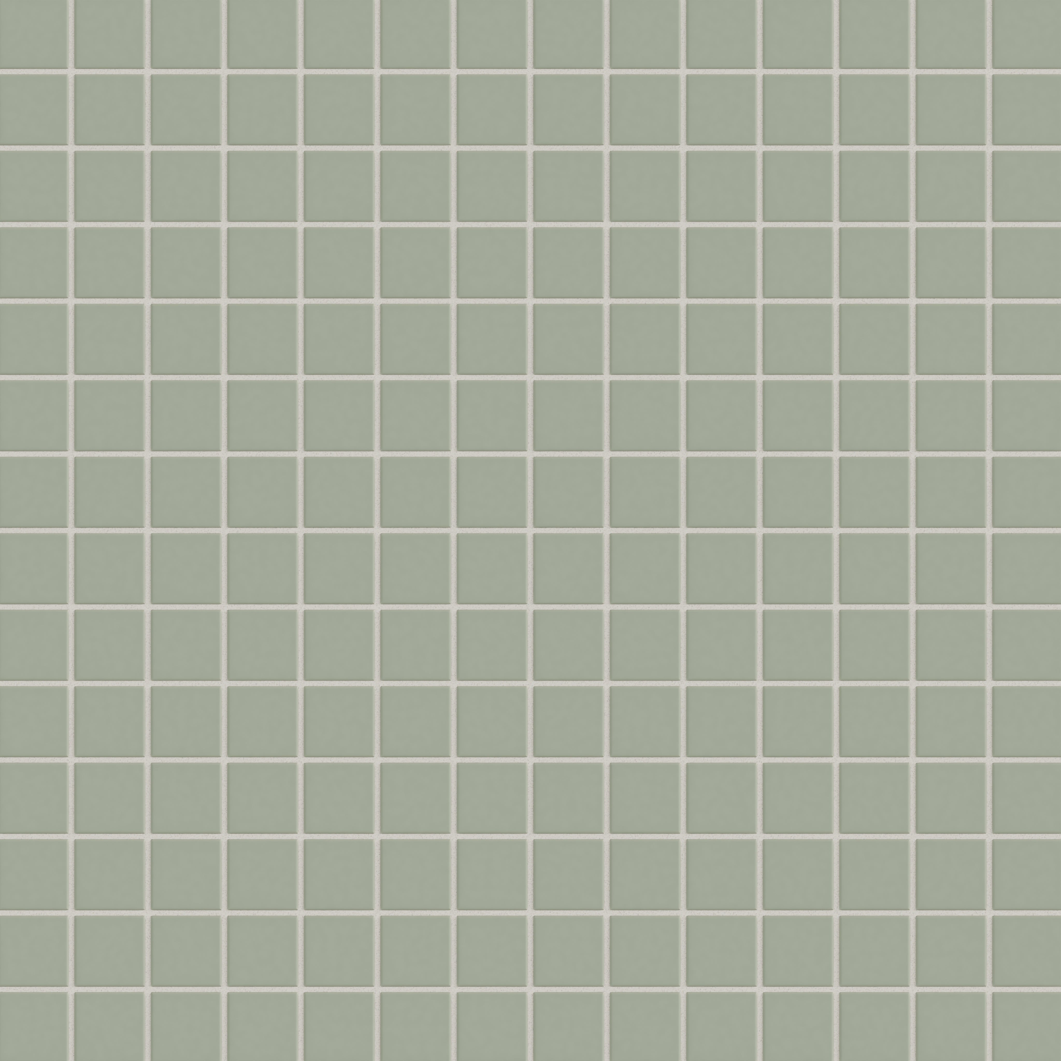 2x2 Straight Set Sheeted Original Ceramic Mosaic Tile in Rosemary Matte