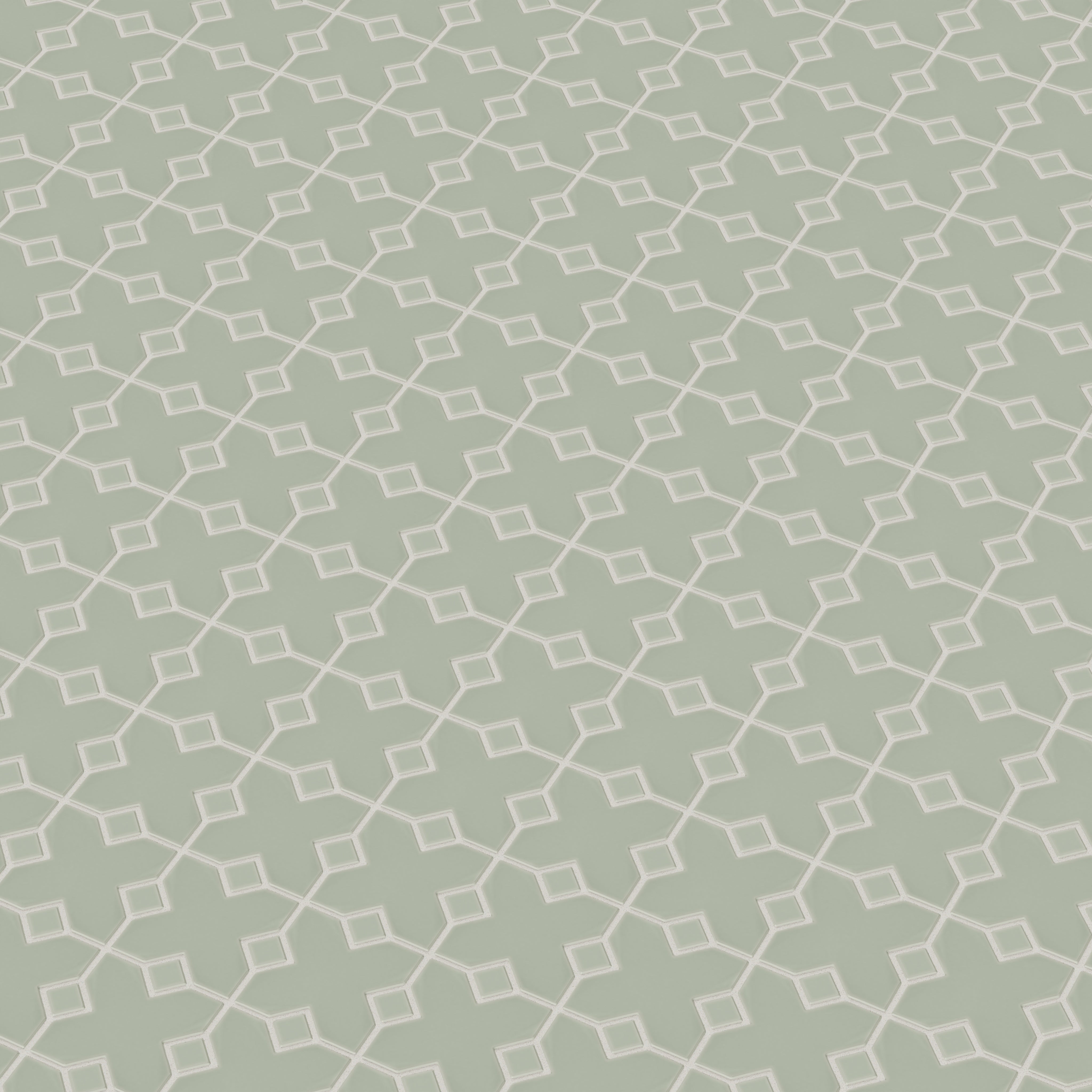 Hacienda Sheeted Original Ceramic Tile in Rosemary Matte