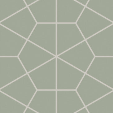 Hexite Original Ceramic Tile in Rosemary Matte