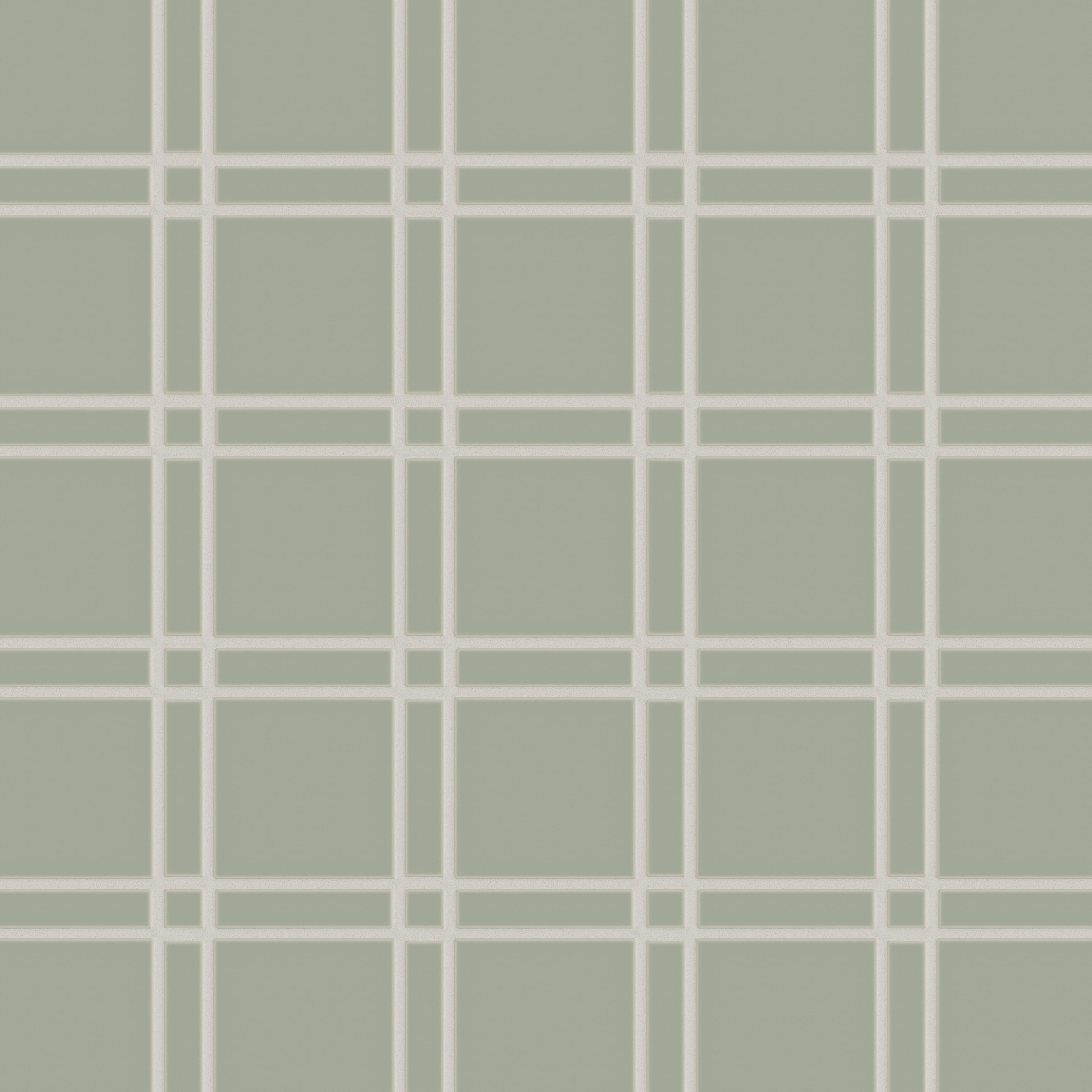 Lattice Sheeted Original Ceramic Tile in Rosemary Matte