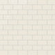 2x4 Half Offset Sheeted Natural Press Ceramic Mosaic Tile in Salt Creek Gloss