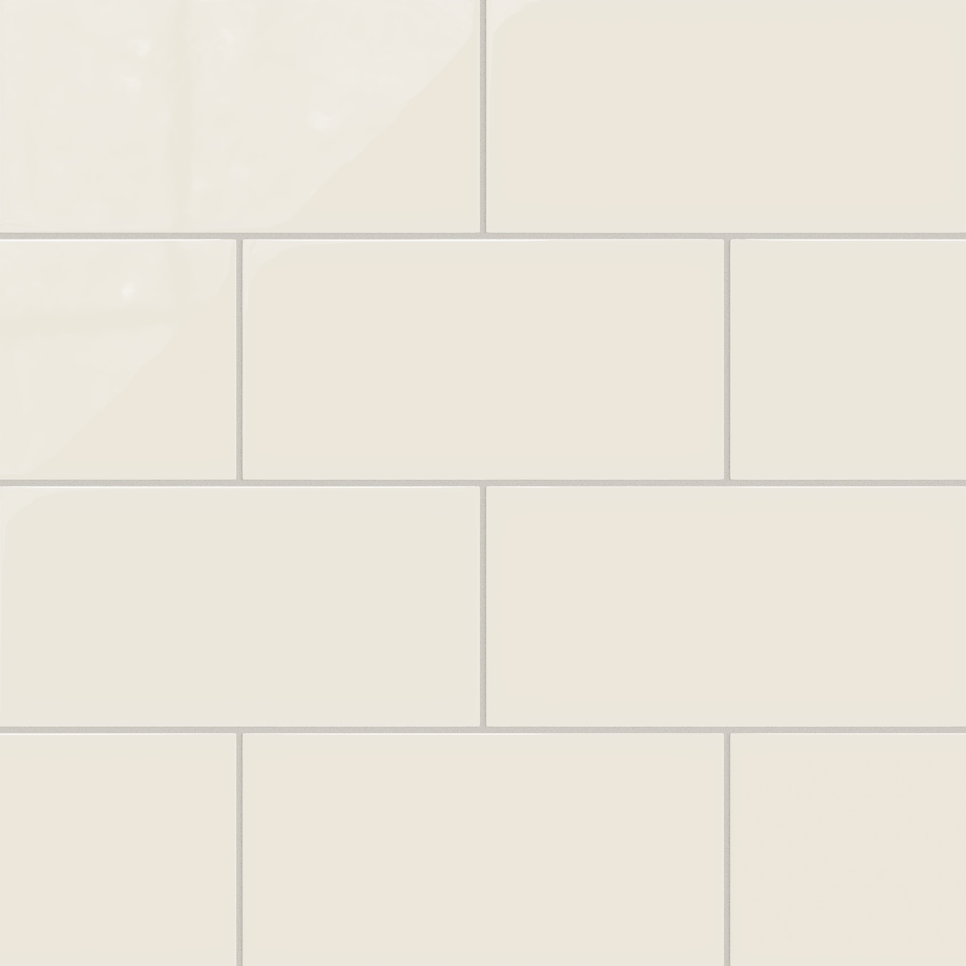 6x12 Natural Press Ceramic Tile in Salt Creek Gloss