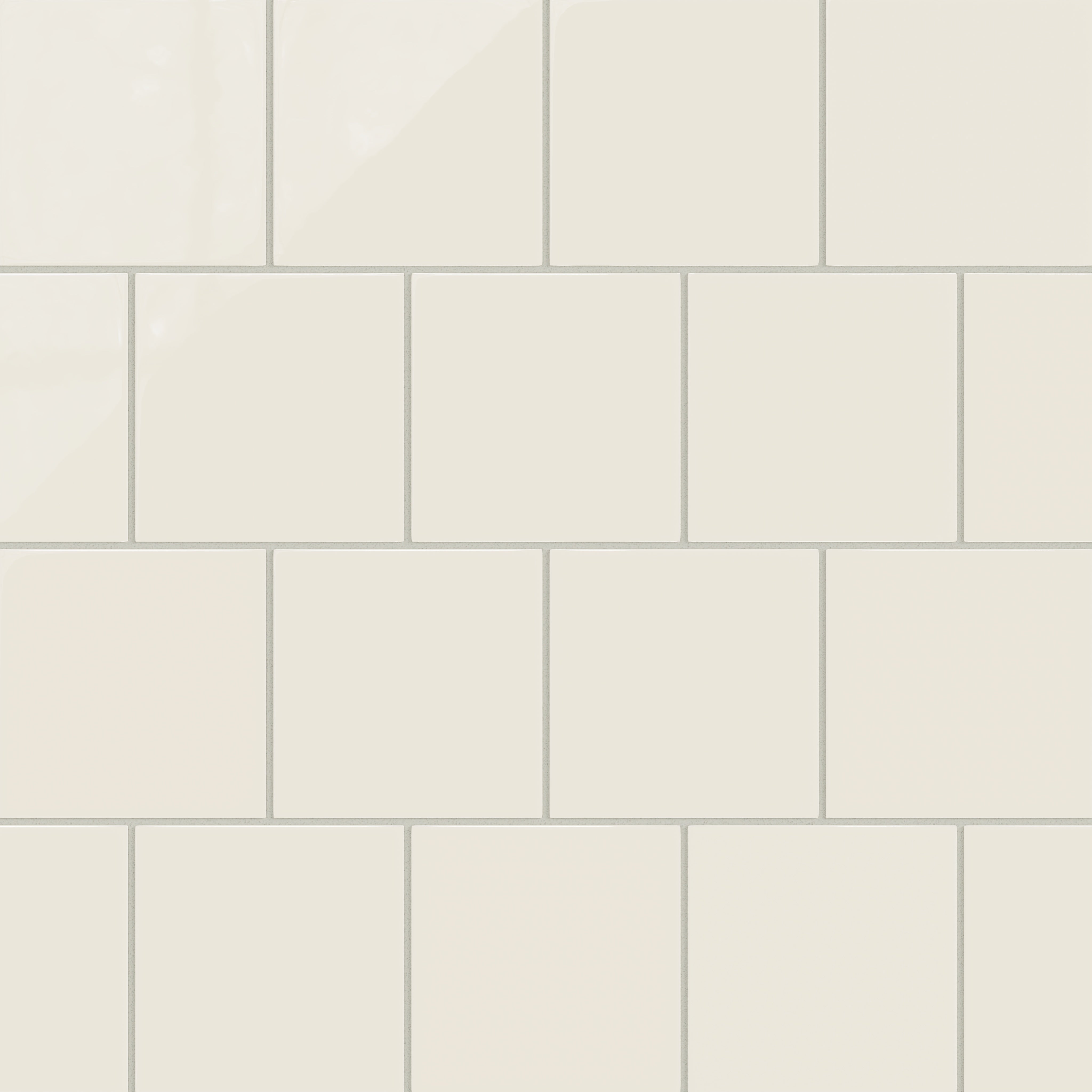 6x6 Natural Press Ceramic Tile in Salt Creek Gloss
