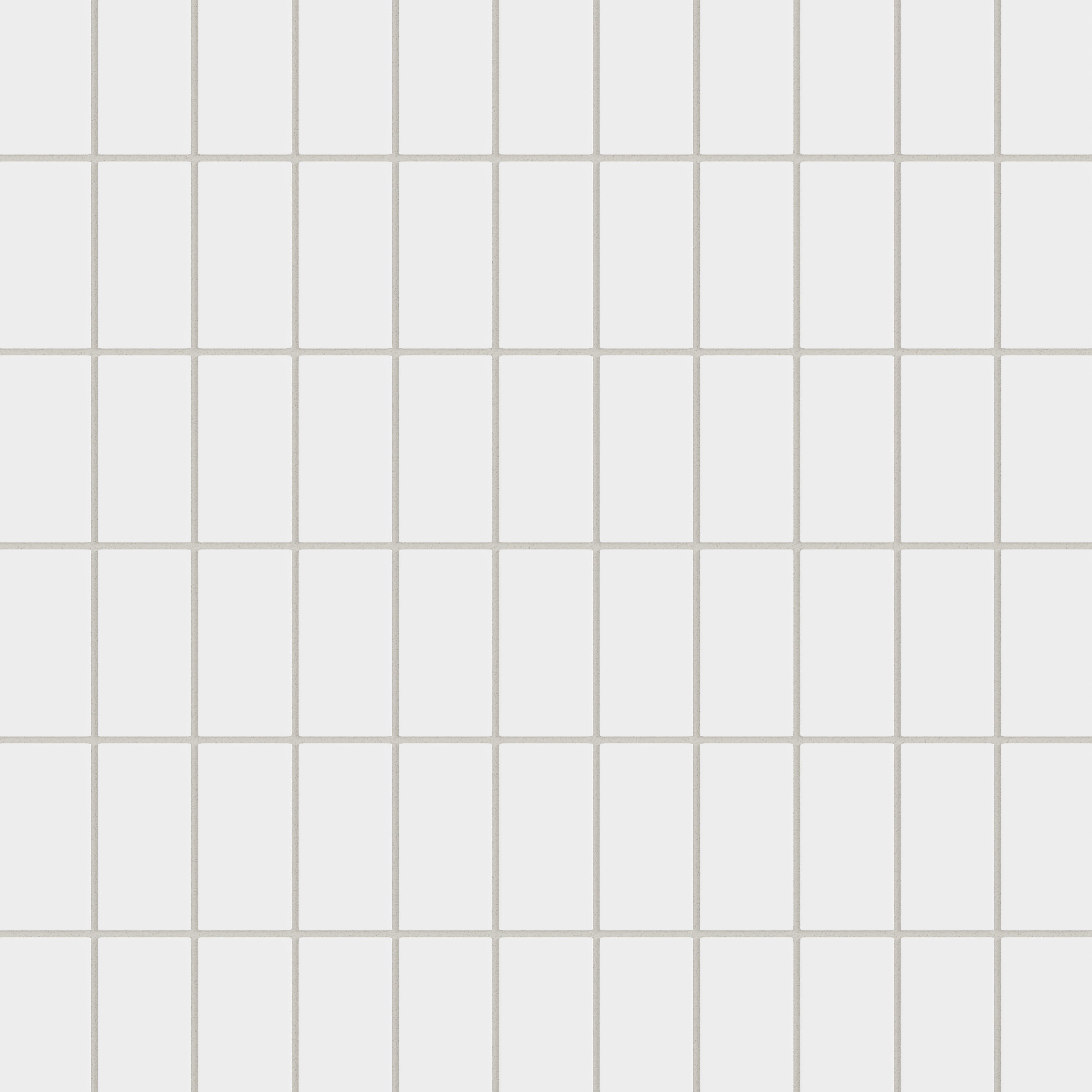2x4 Straight Set Sheeted Natural Press Ceramic Mosaic Tile in Salt Creek Matte