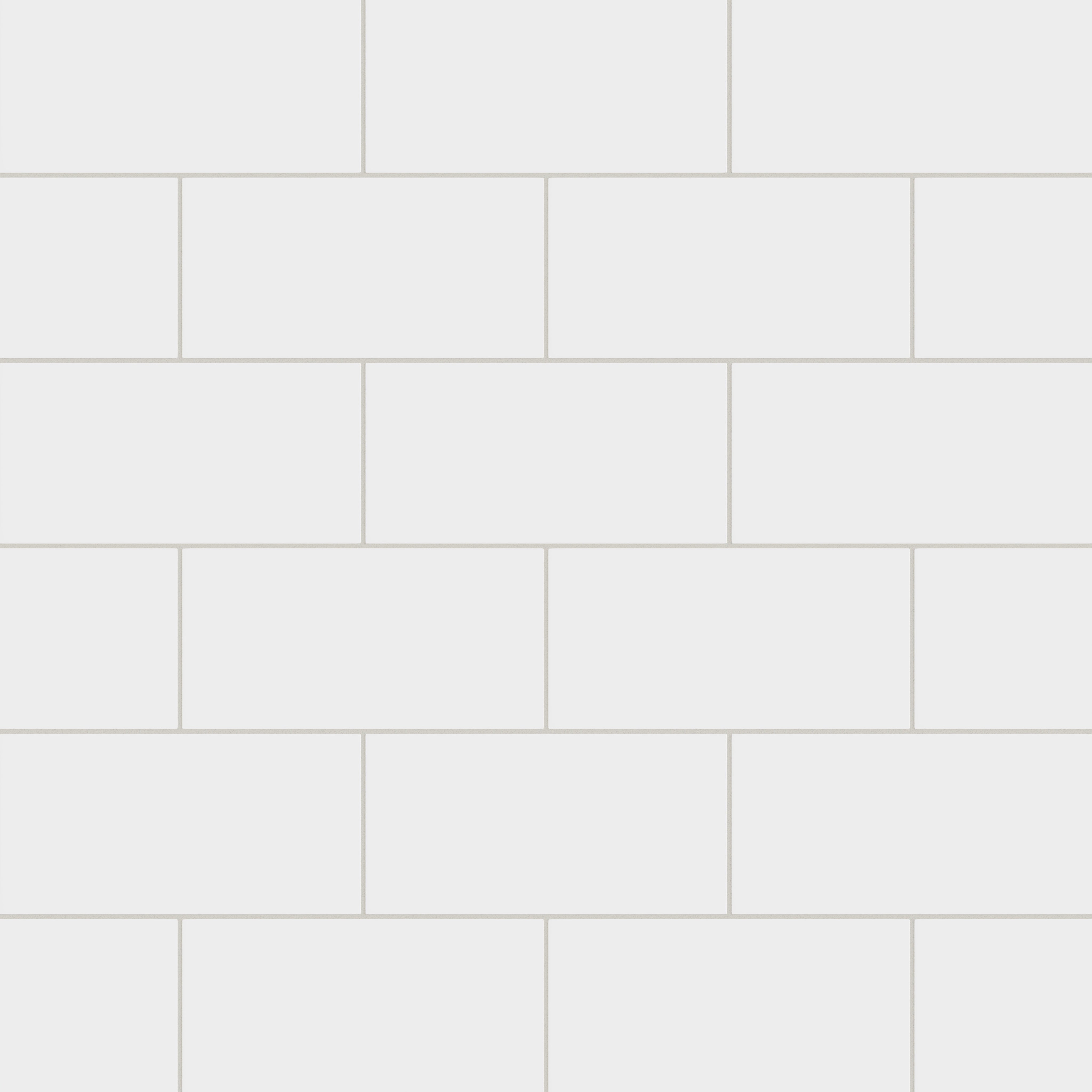 6x12 Natural Press Ceramic Tile in Salt Creek Matte