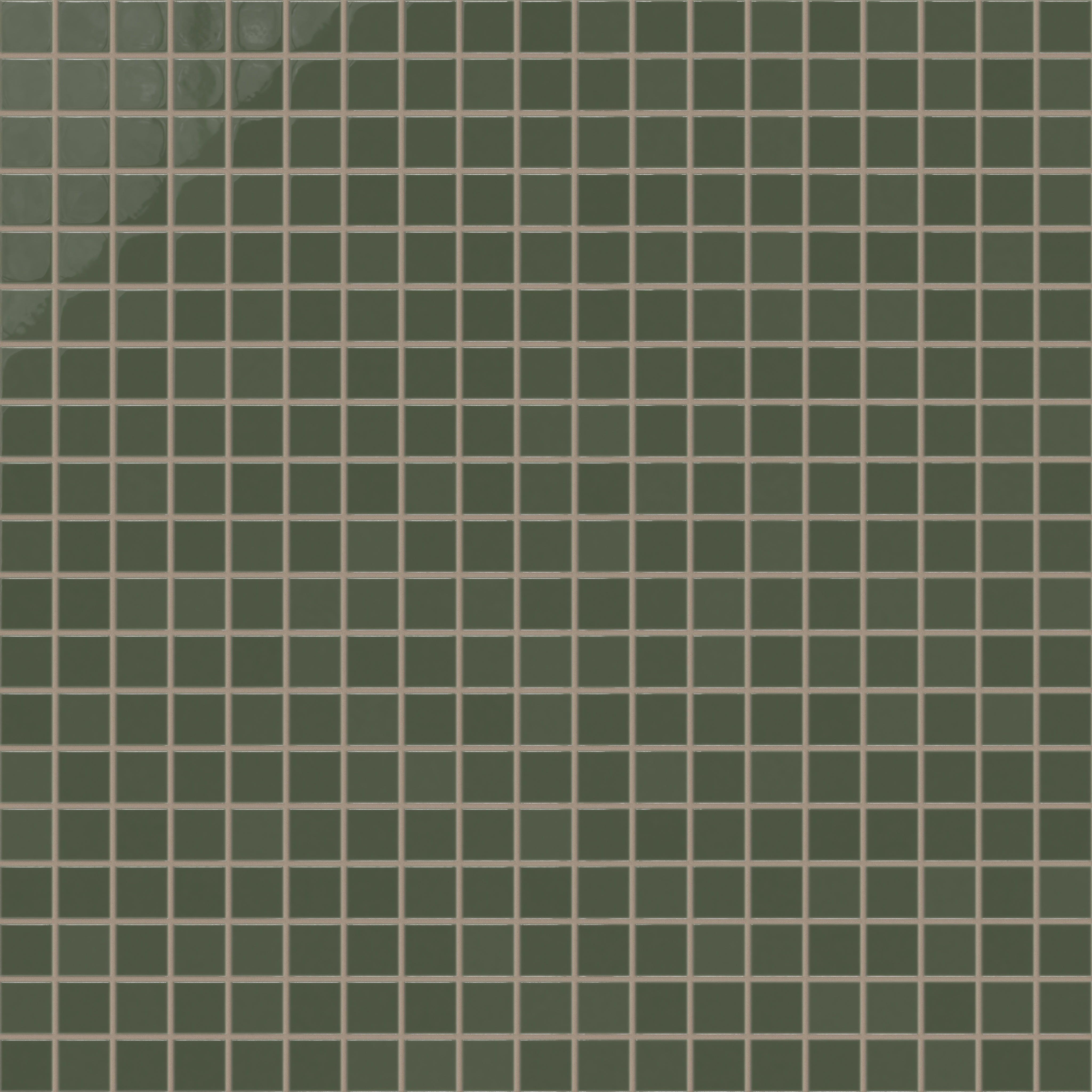 2x2 Straight Set Sheeted Natural Press Ceramic Mosaic Tile in San Juan Gloss