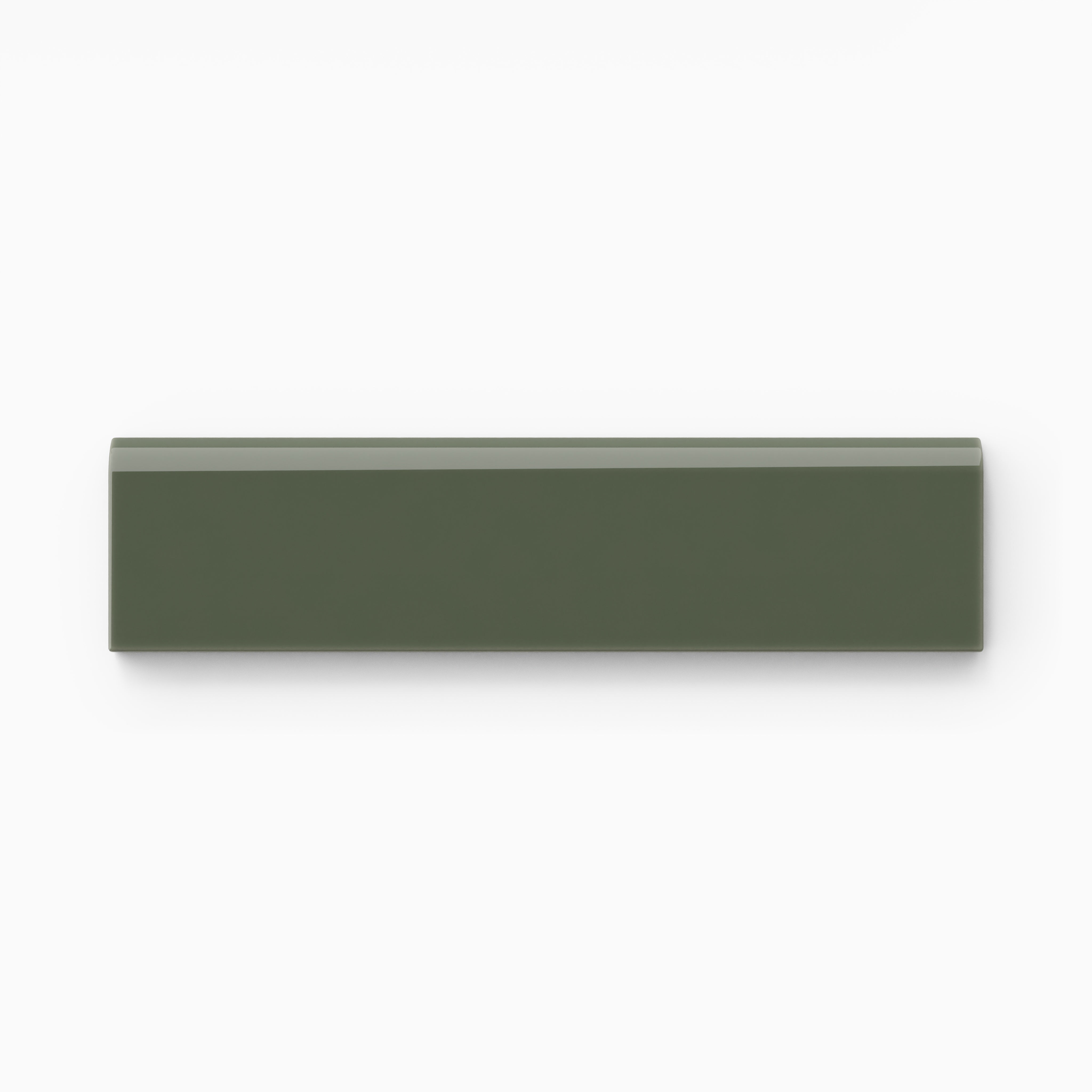 Quick Ship 2x8 Long Edge Bullnose Natural Press Trim in San Juan Gloss