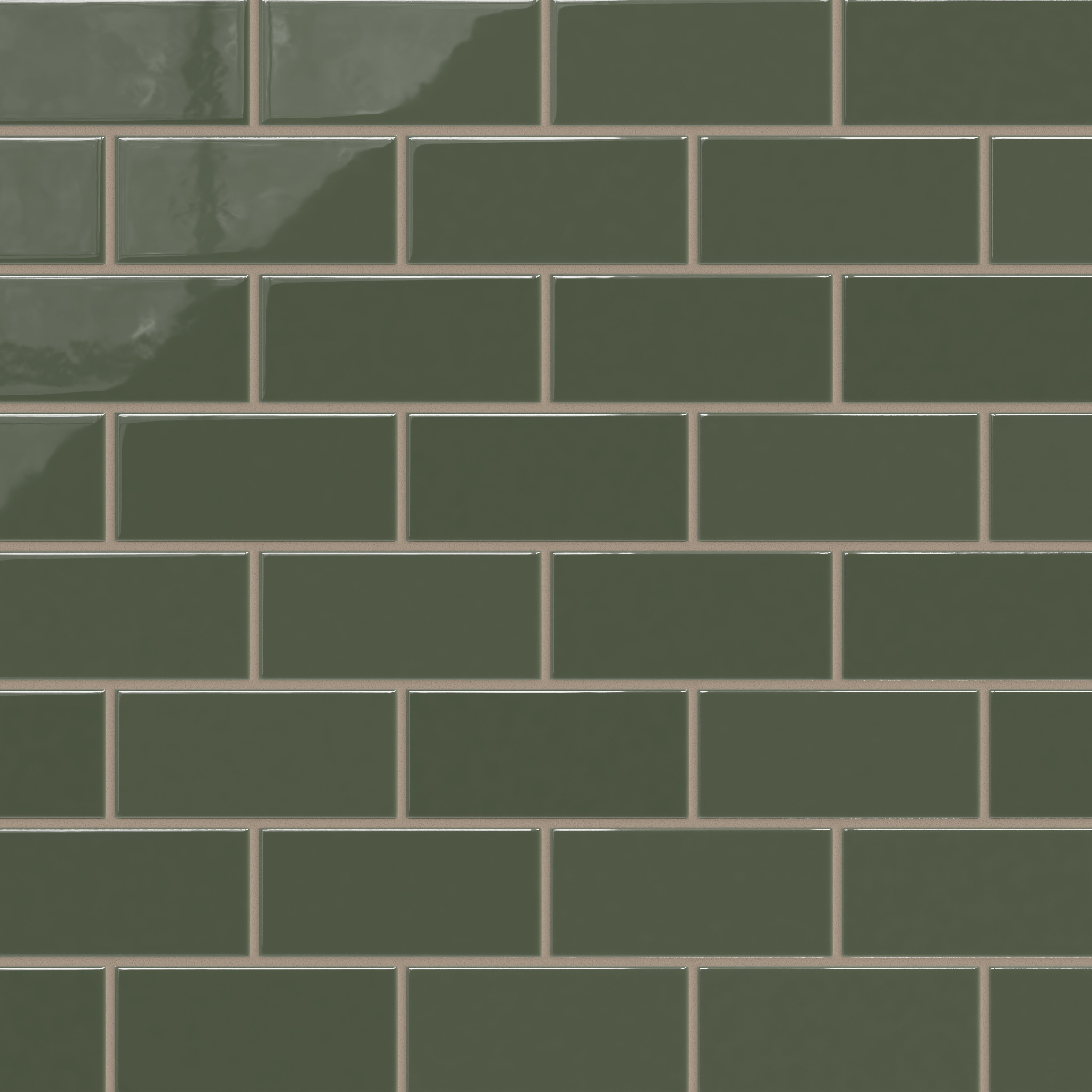 Pearl 3x6 Gloss Natural Press Ceramic Tile - Fireclay Tile