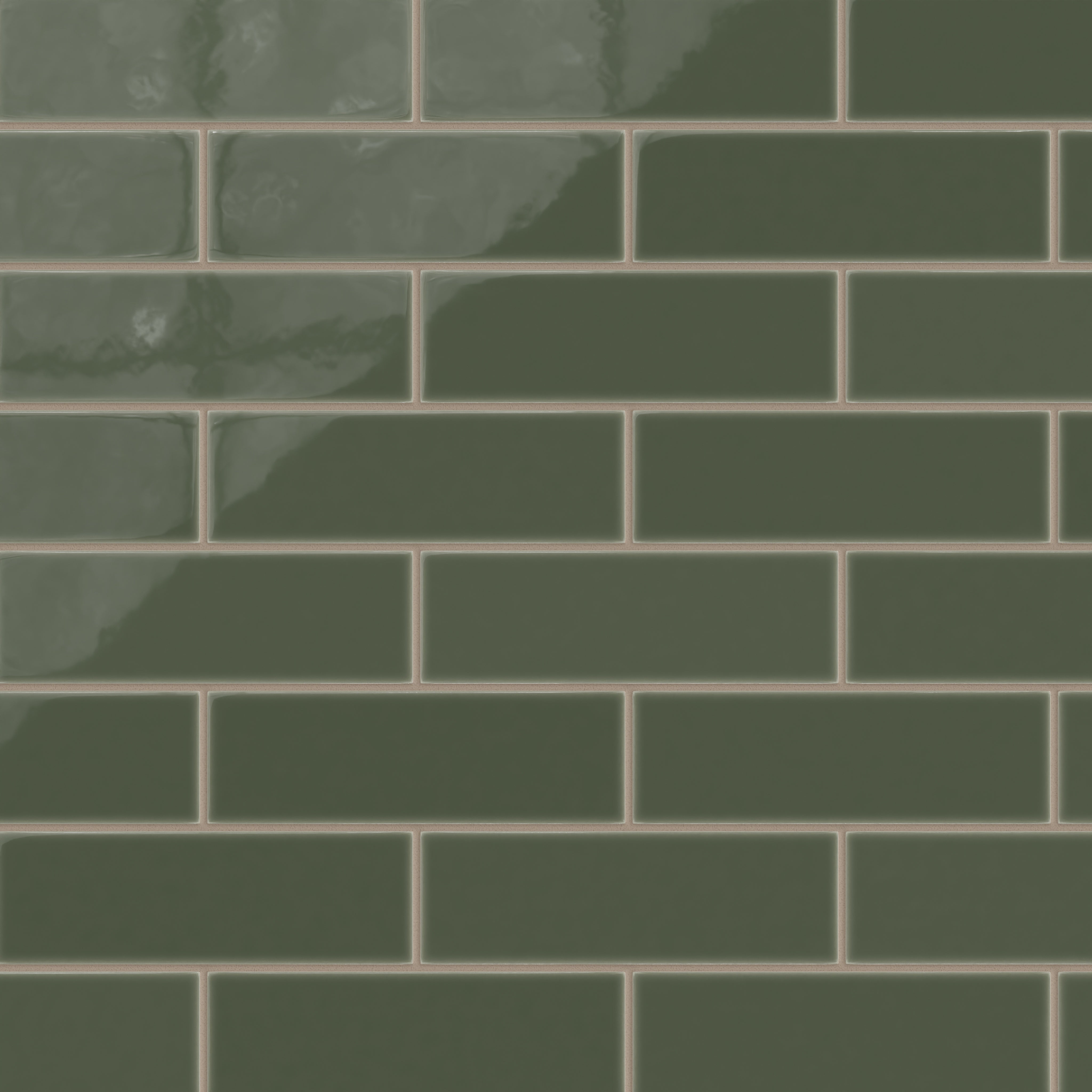 3x9 Natural Press Ceramic Tile in San Juan Gloss
