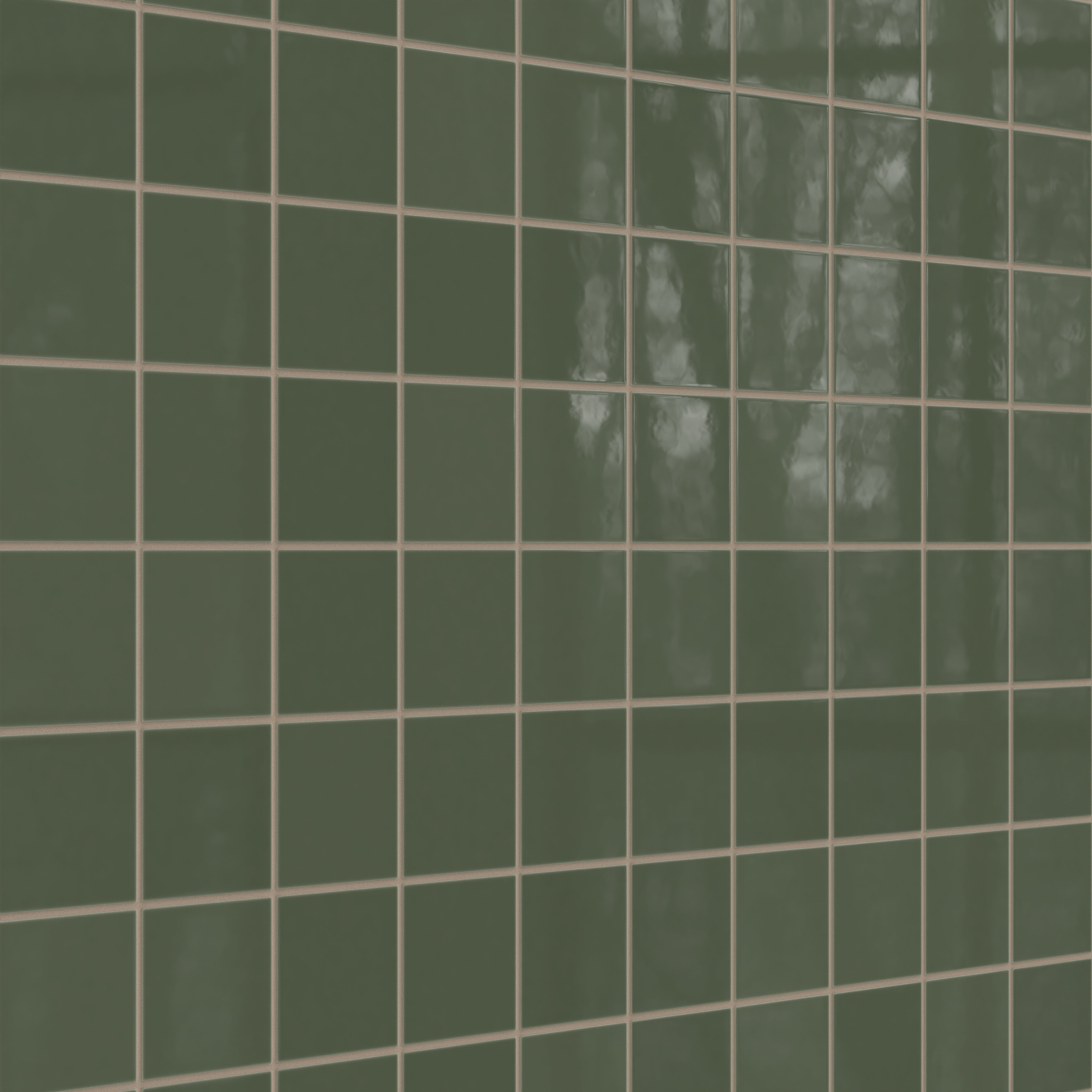 4x4 Natural Press Ceramic Tile in San Juan Gloss