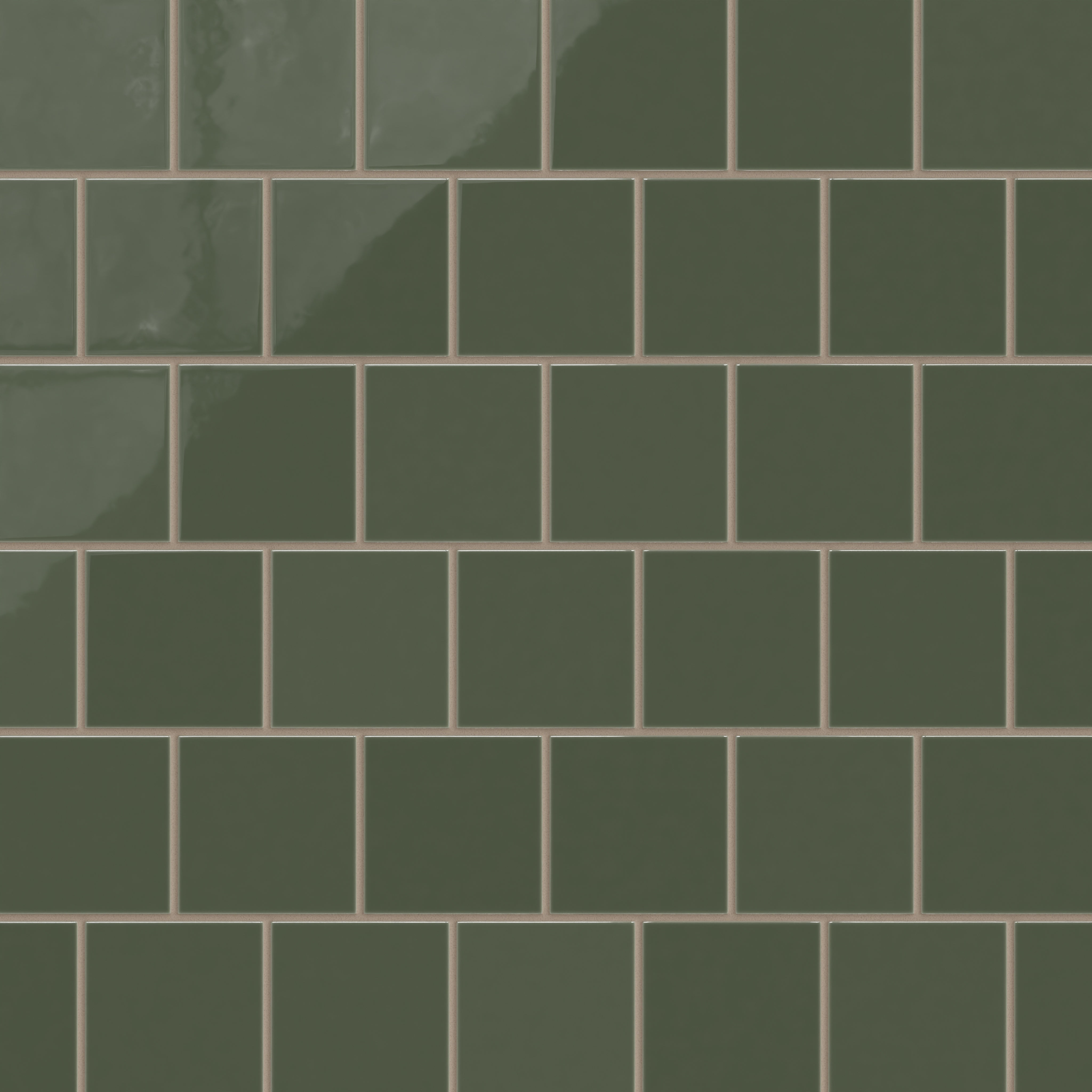 4x4 Natural Press Ceramic Tile in San Juan Gloss
