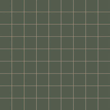 3x3 Straight Set Sheeted Natural Press Ceramic Mosaic Tile in San Juan Matte
