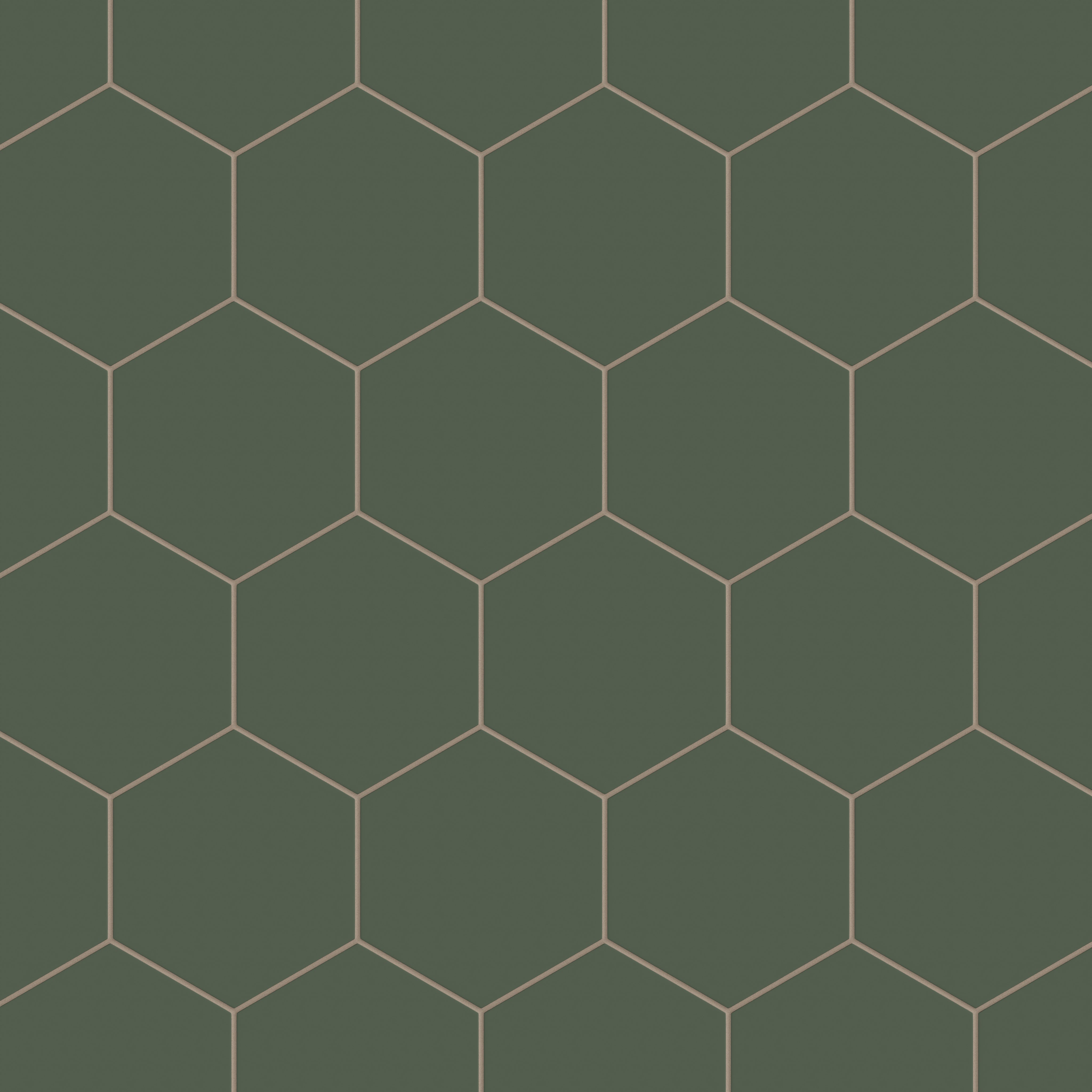 8" Hexagon Natural Press Ceramic Tile in San Juan Matte