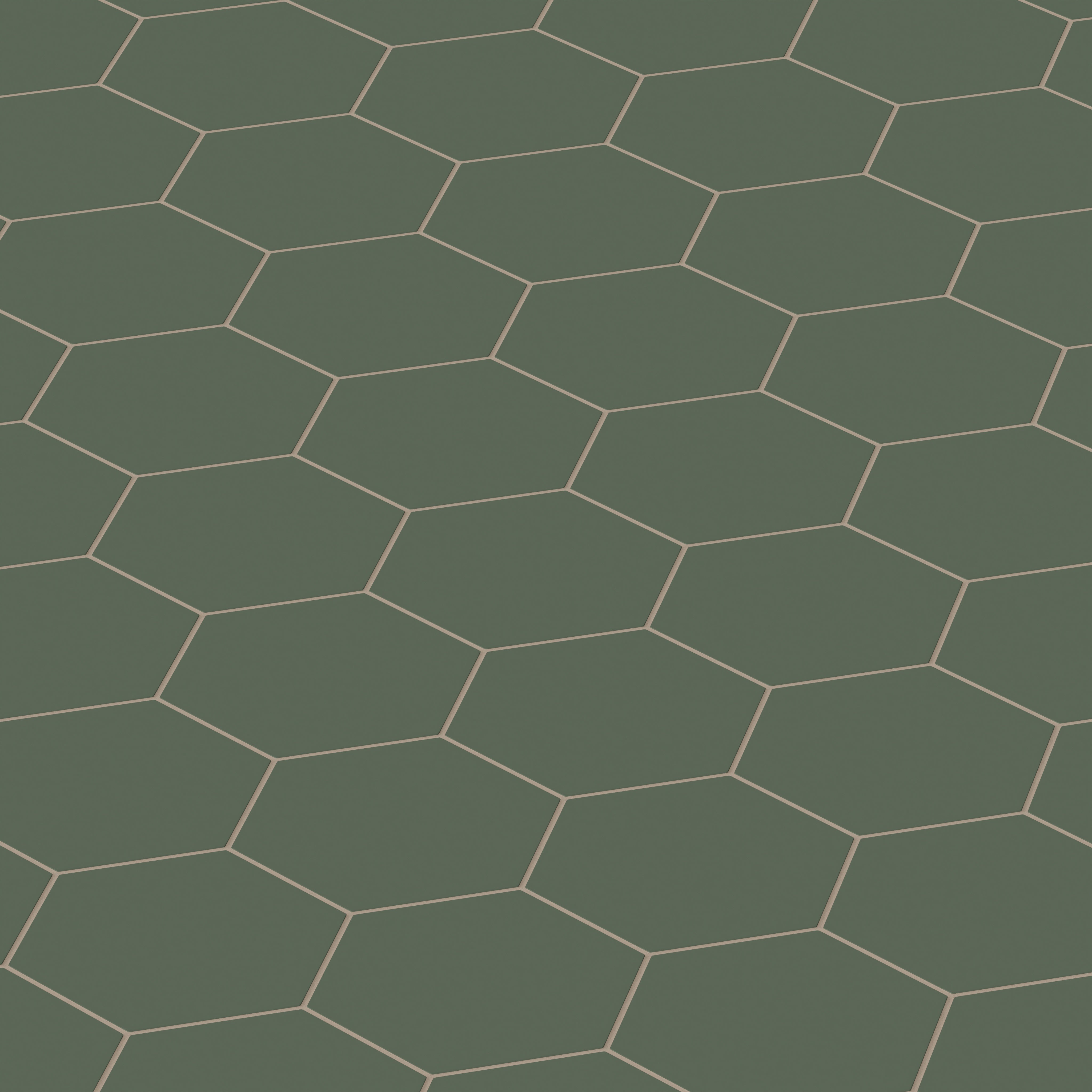 8" Hexagon Natural Press Ceramic Tile in San Juan Matte