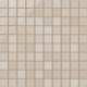 2x2 Straight Set Sheeted Original Ceramic Mosaic Tile in Sand Dune Gloss