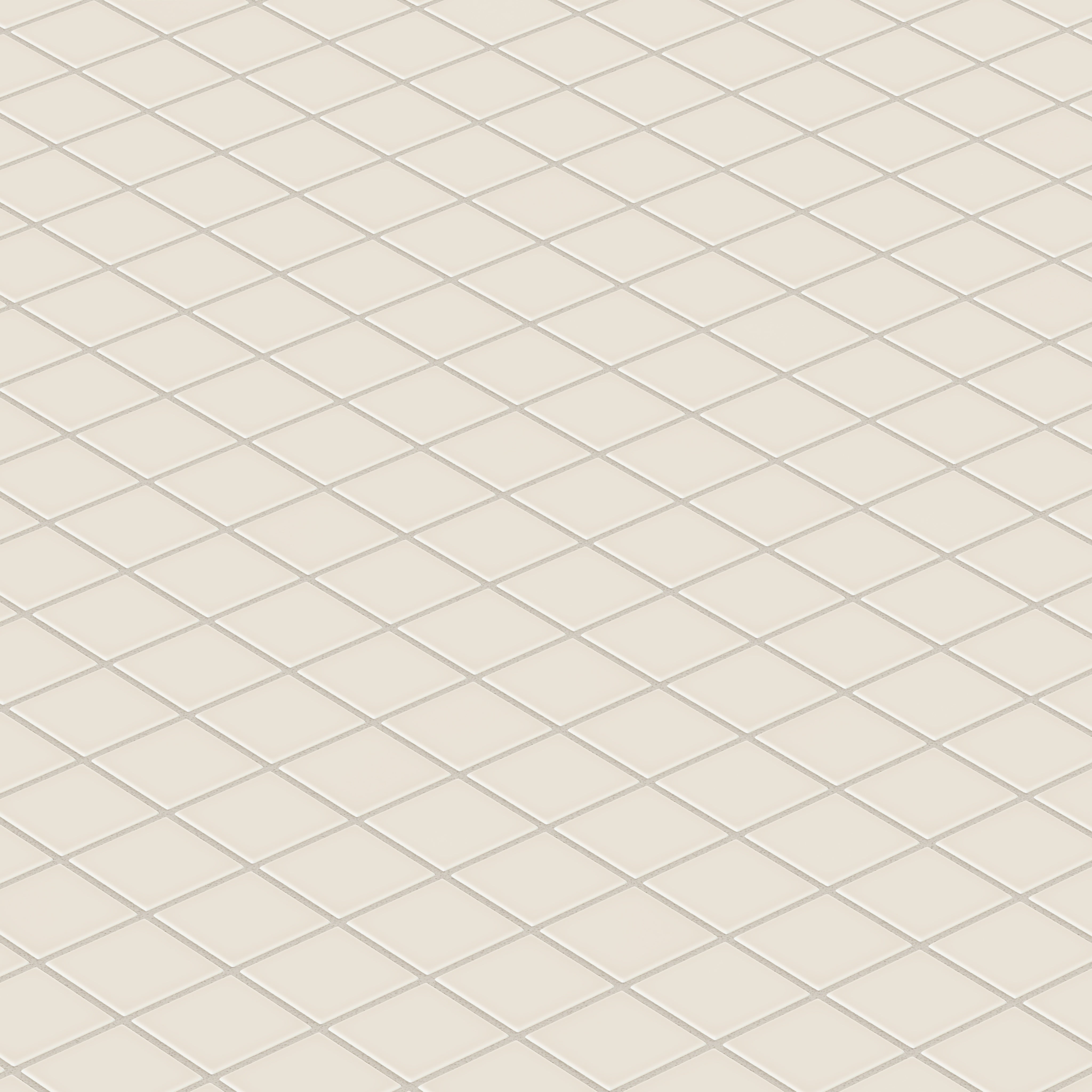2x2 Straight Set Sheeted Original Ceramic Mosaic Tile in Sand Dune Matte