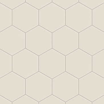 6" Hexagon Original Ceramic Tile in Sand Dune Matte