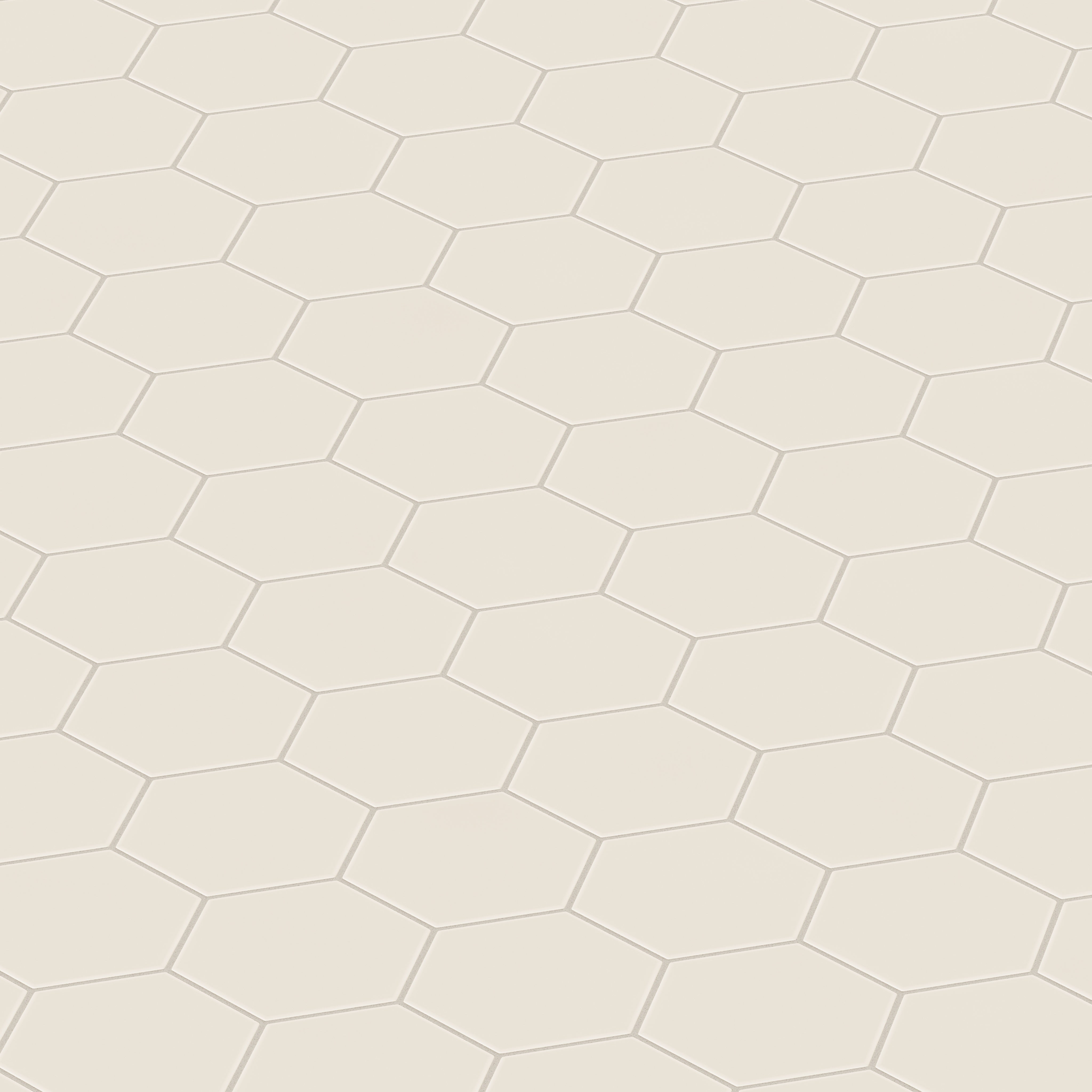 6" Hexagon Original Ceramic Tile in Sand Dune Matte