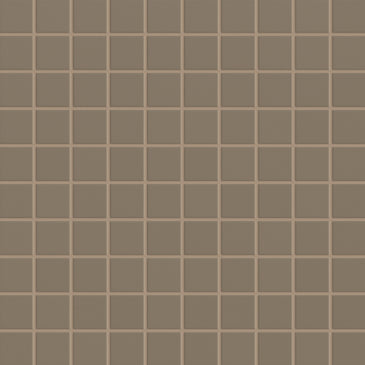 2x2 Straight Set Sheeted Original Ceramic Mosaic Tile in Sandstone Matte