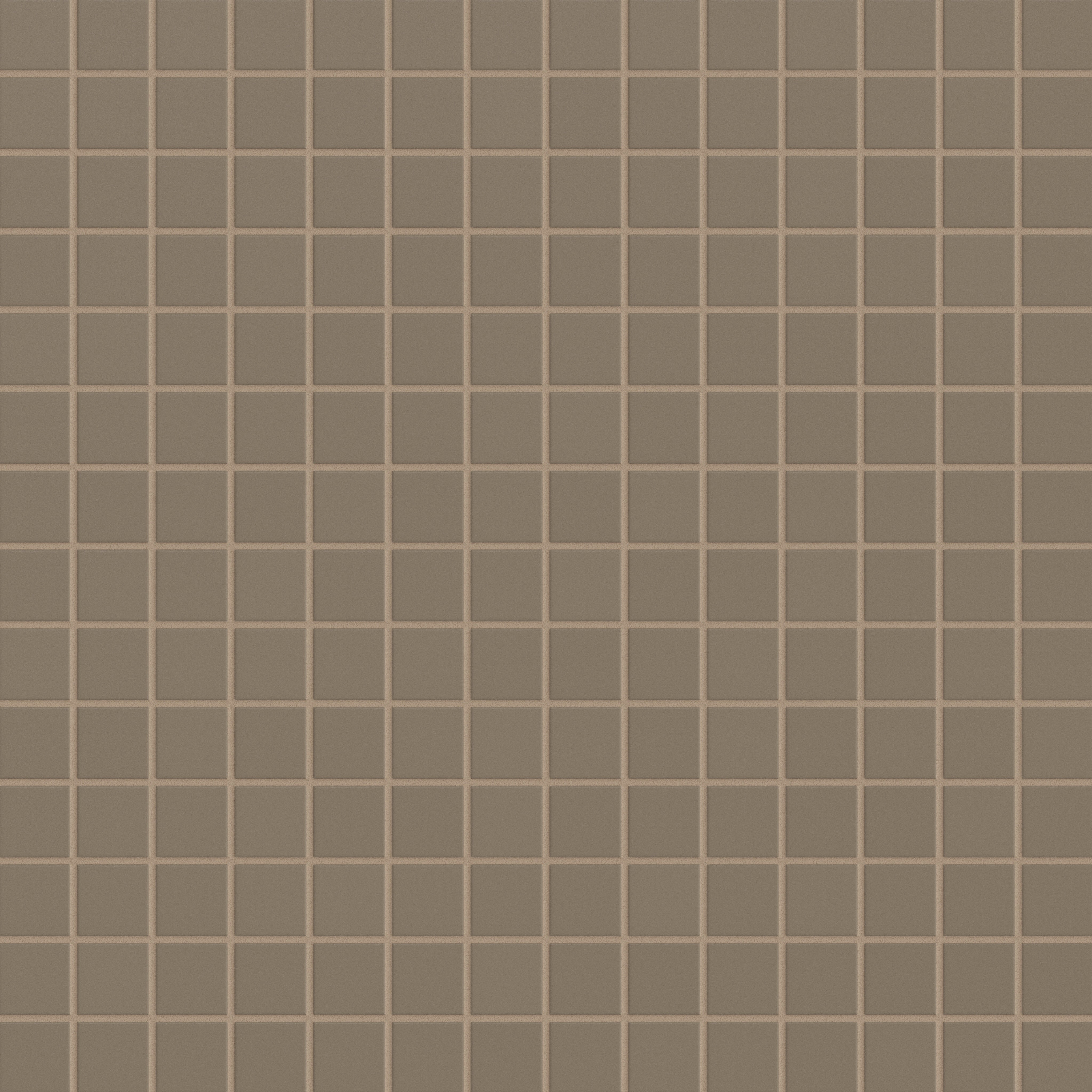 2x2 Straight Set Sheeted Original Ceramic Mosaic Tile in Sandstone Matte