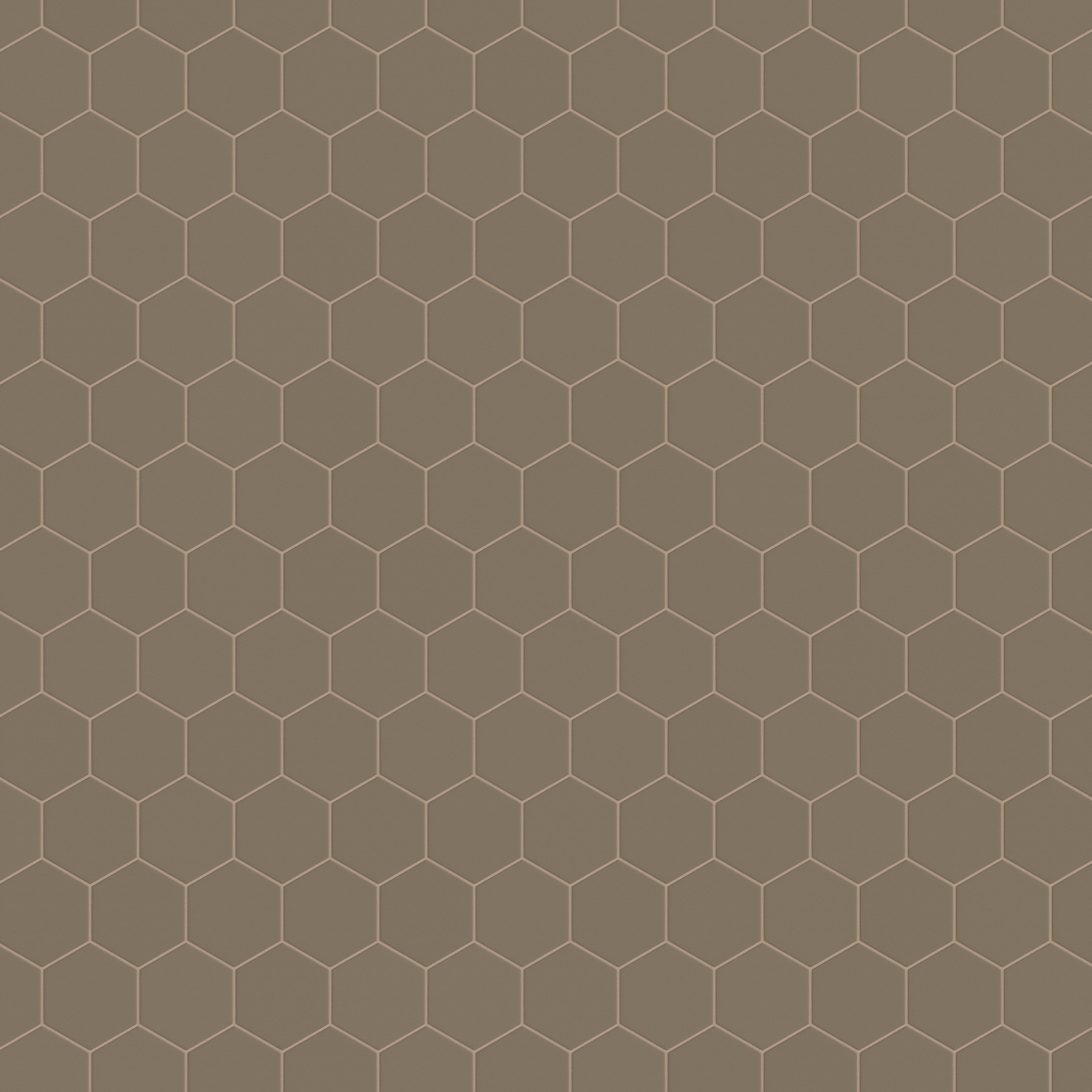 6" Hexagon Original Ceramic Tile in Sandstone Matte