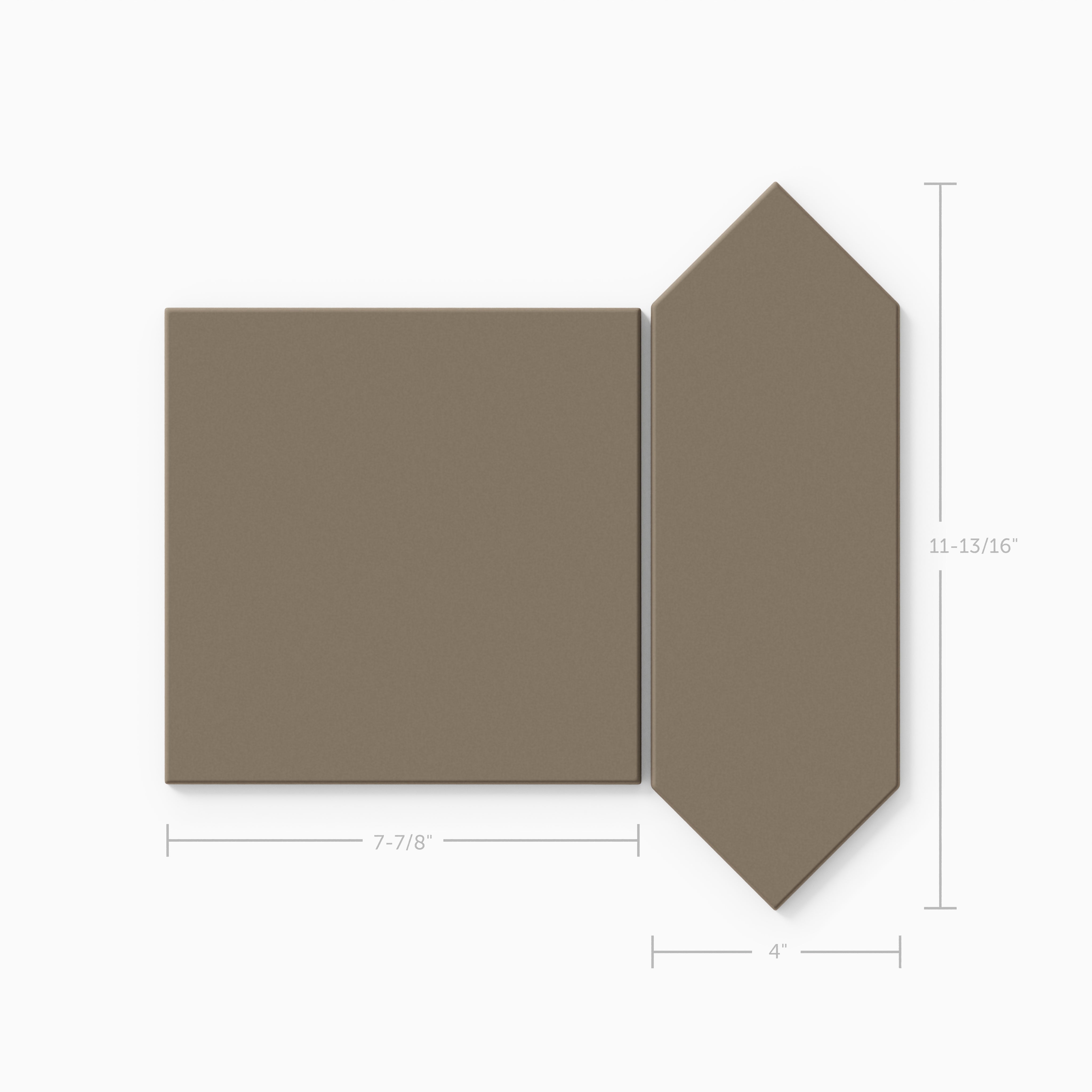 Atrium Original Ceramic Tile in Sandstone Matte