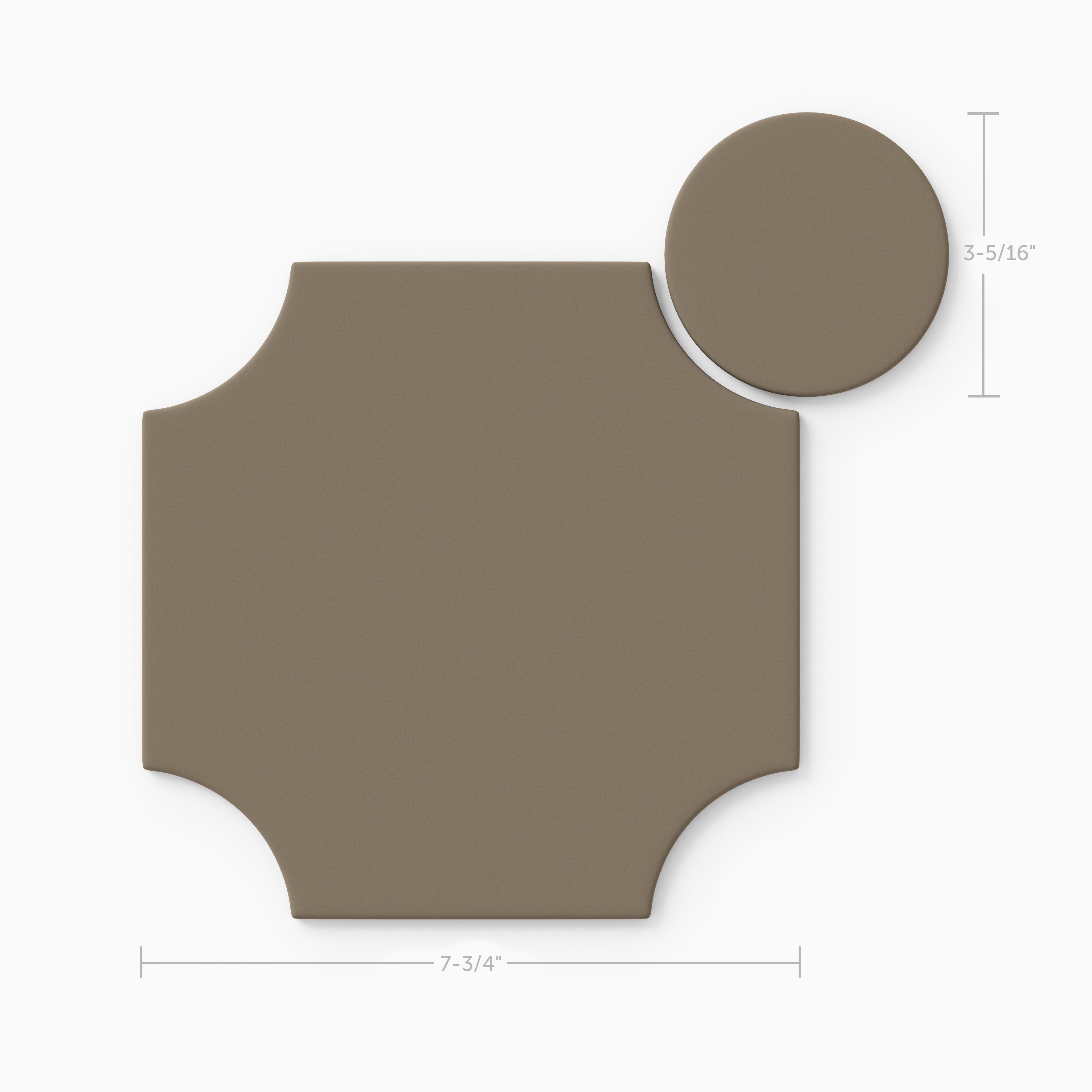Portico Original Ceramic Tile in Sandstone Matte