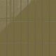 3x9 Natural Press Ceramic Tile in Sap Green Gloss
