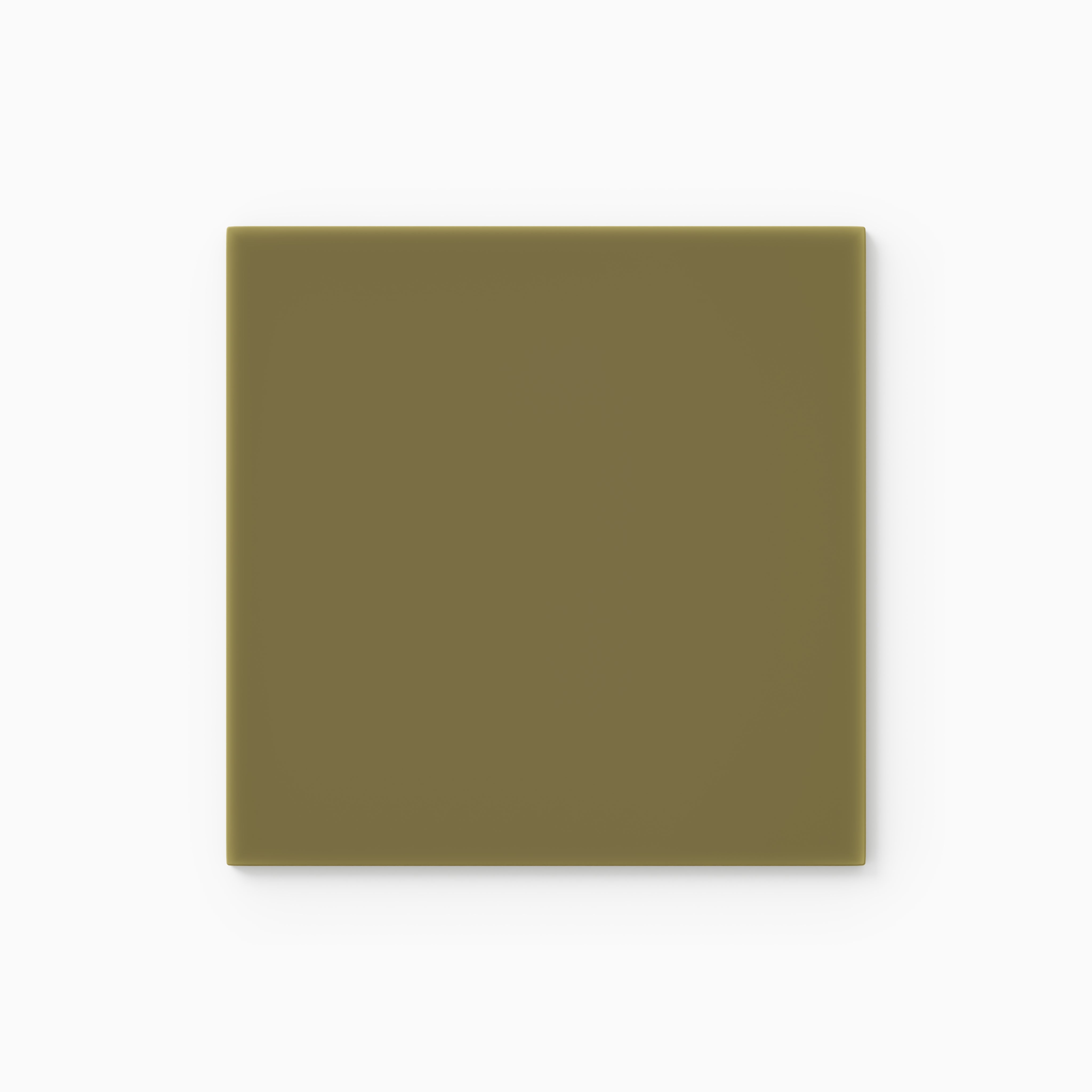 6x6 Natural Press Ceramic Tile in Sap Green Gloss
