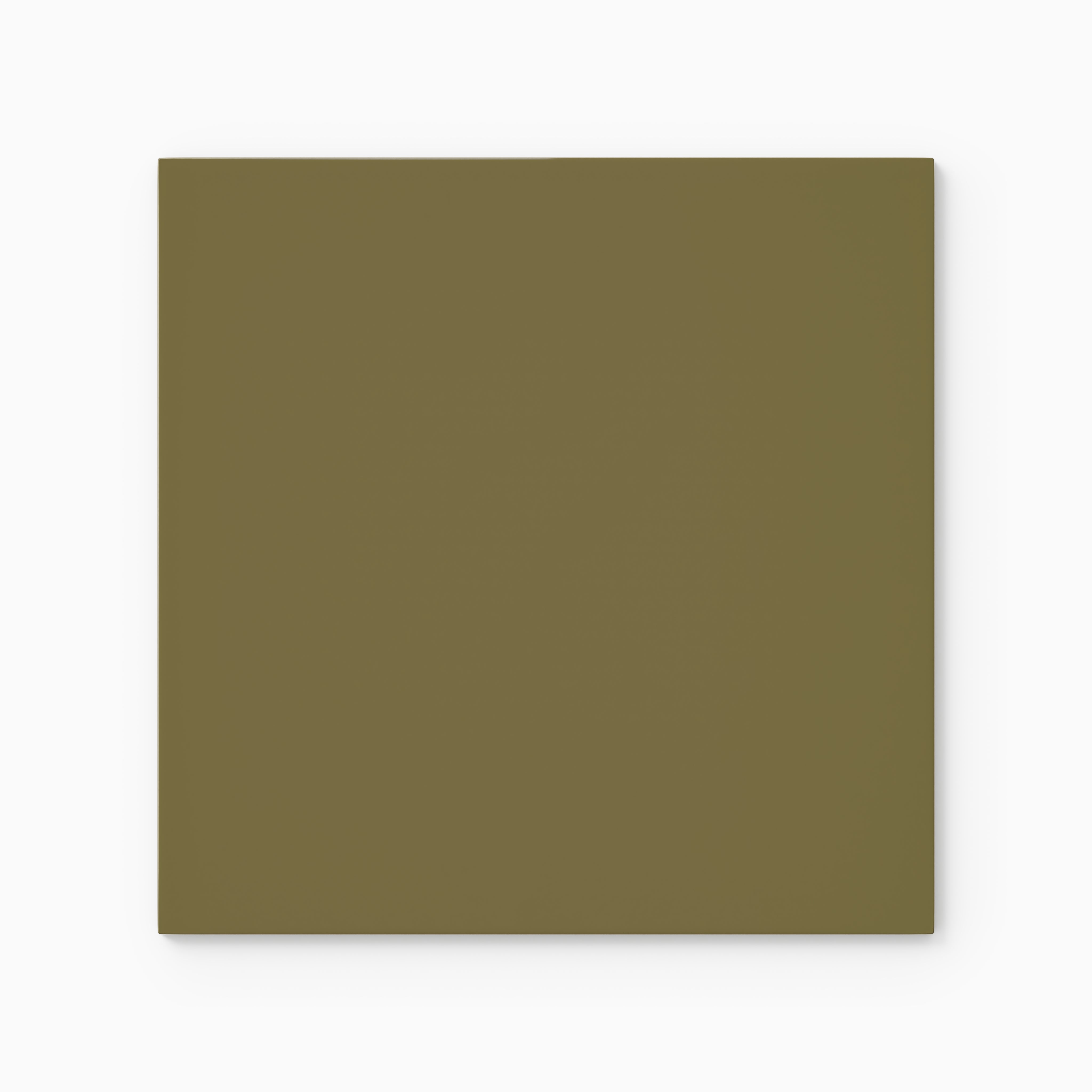 8x8 Natural Press Ceramic Tile in Sap Green Gloss