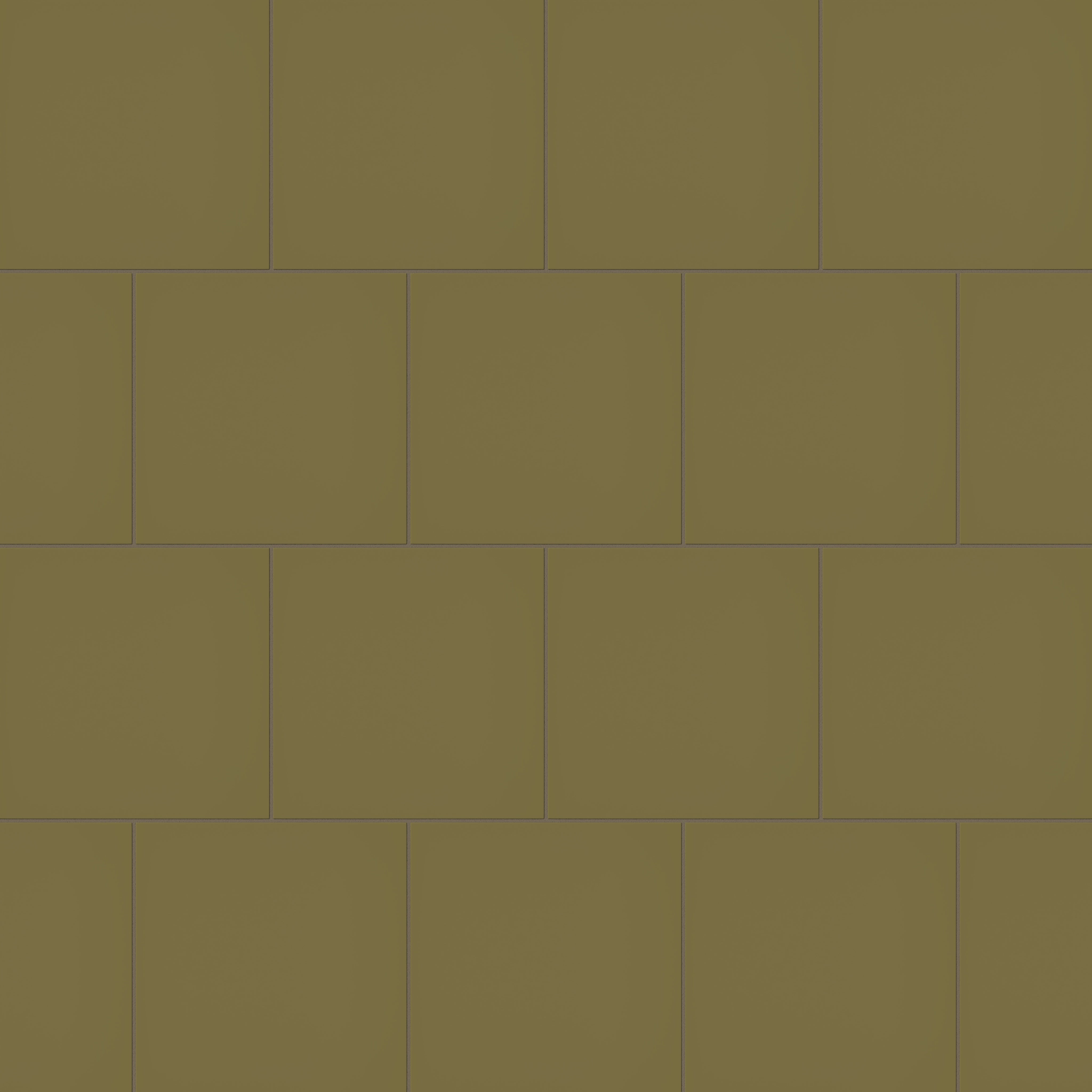 12x12 Natural Press Ceramic Tile in Sap Green Matte