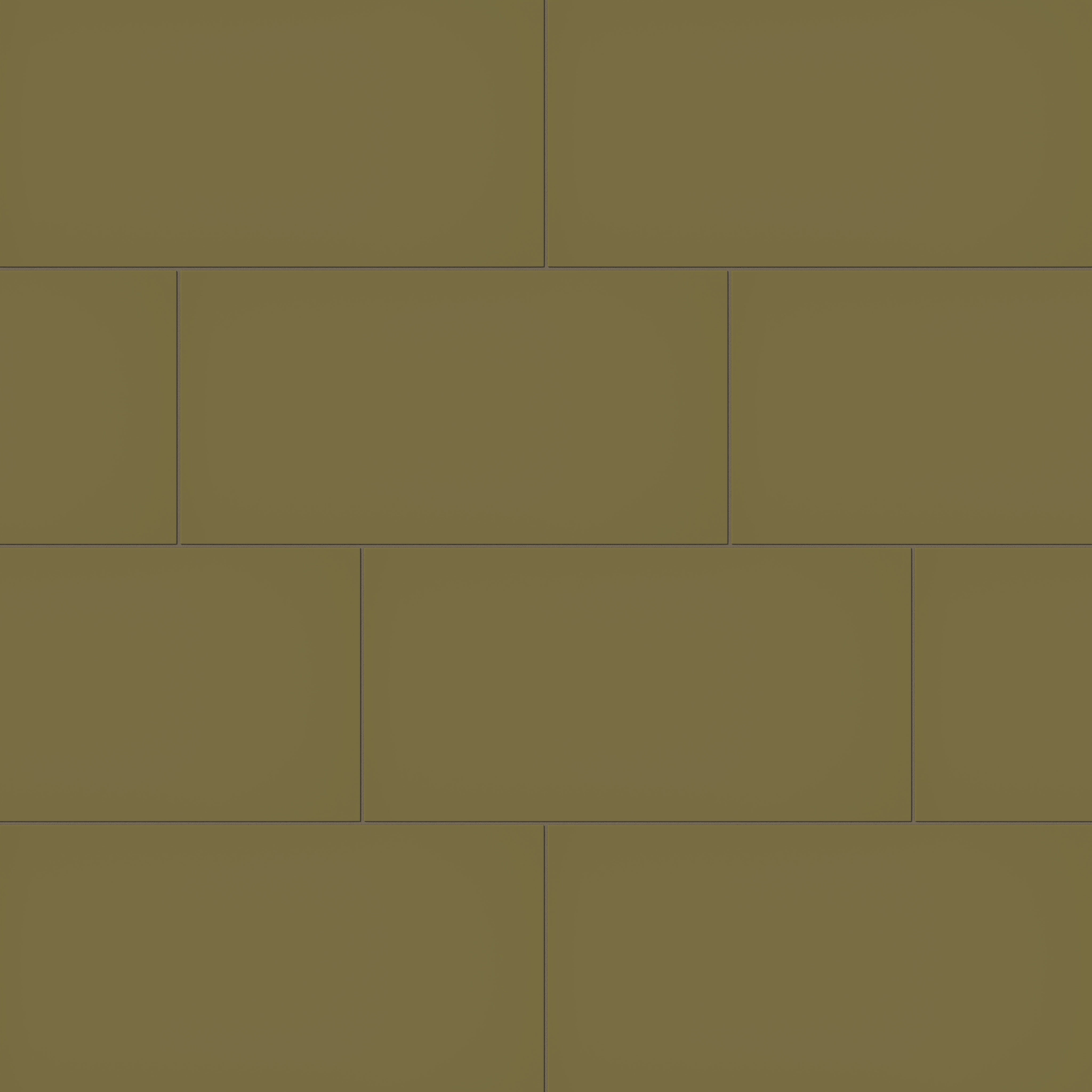 12x24 Natural Press Ceramic Tile in Sap Green Matte