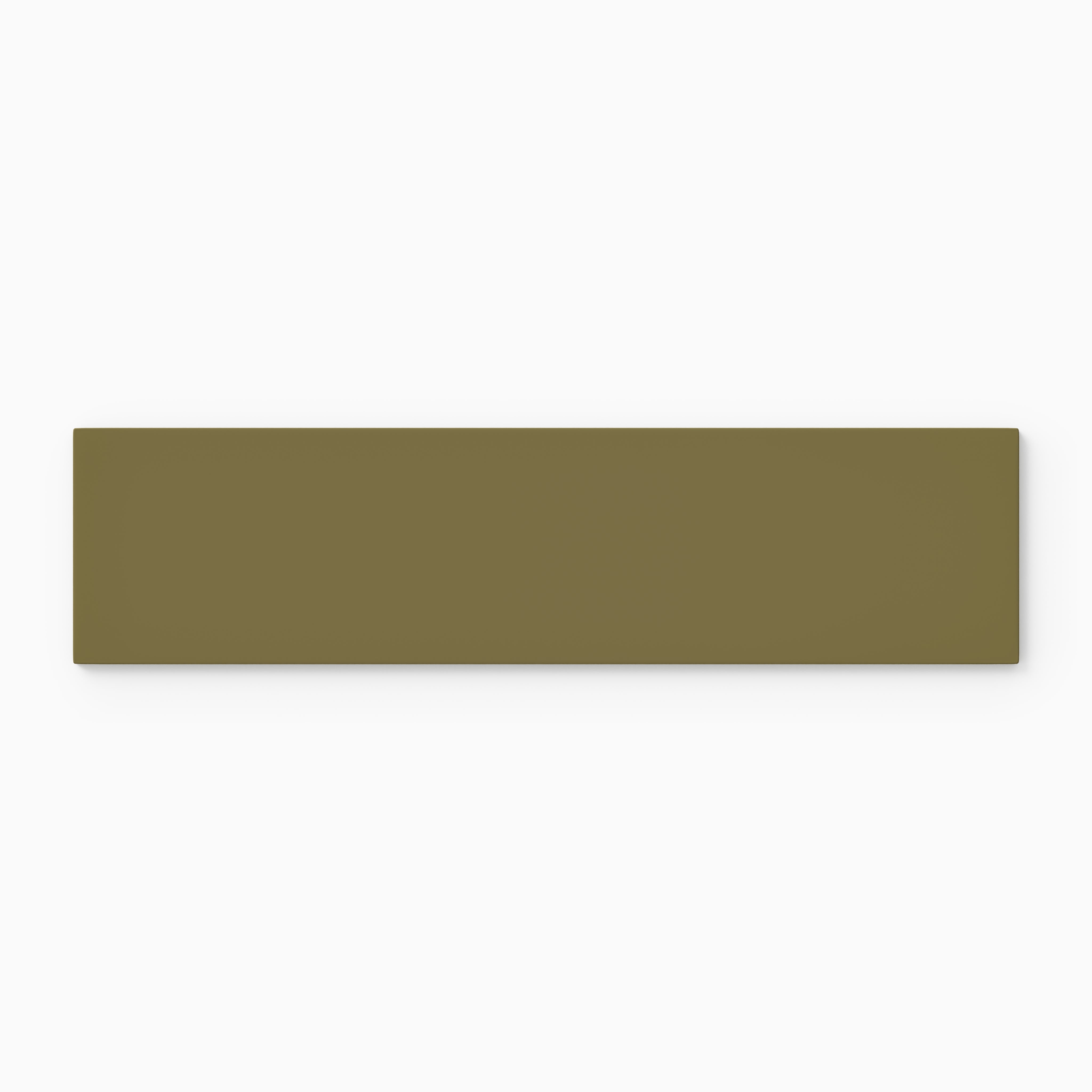 3x12 Natural Press Ceramic Tile in Sap Green Matte