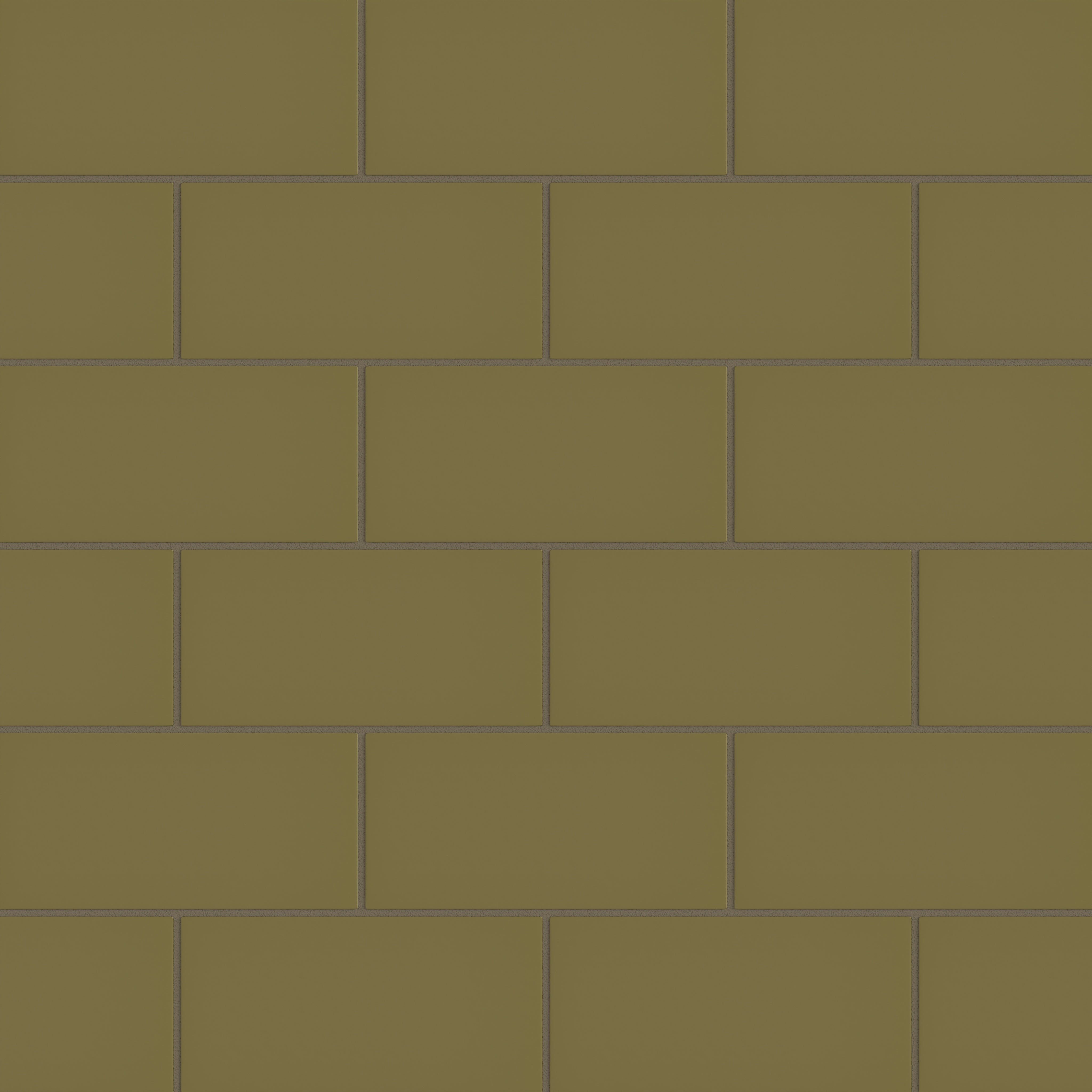 4x8 Natural Press Ceramic Tile in Sap Green Matte