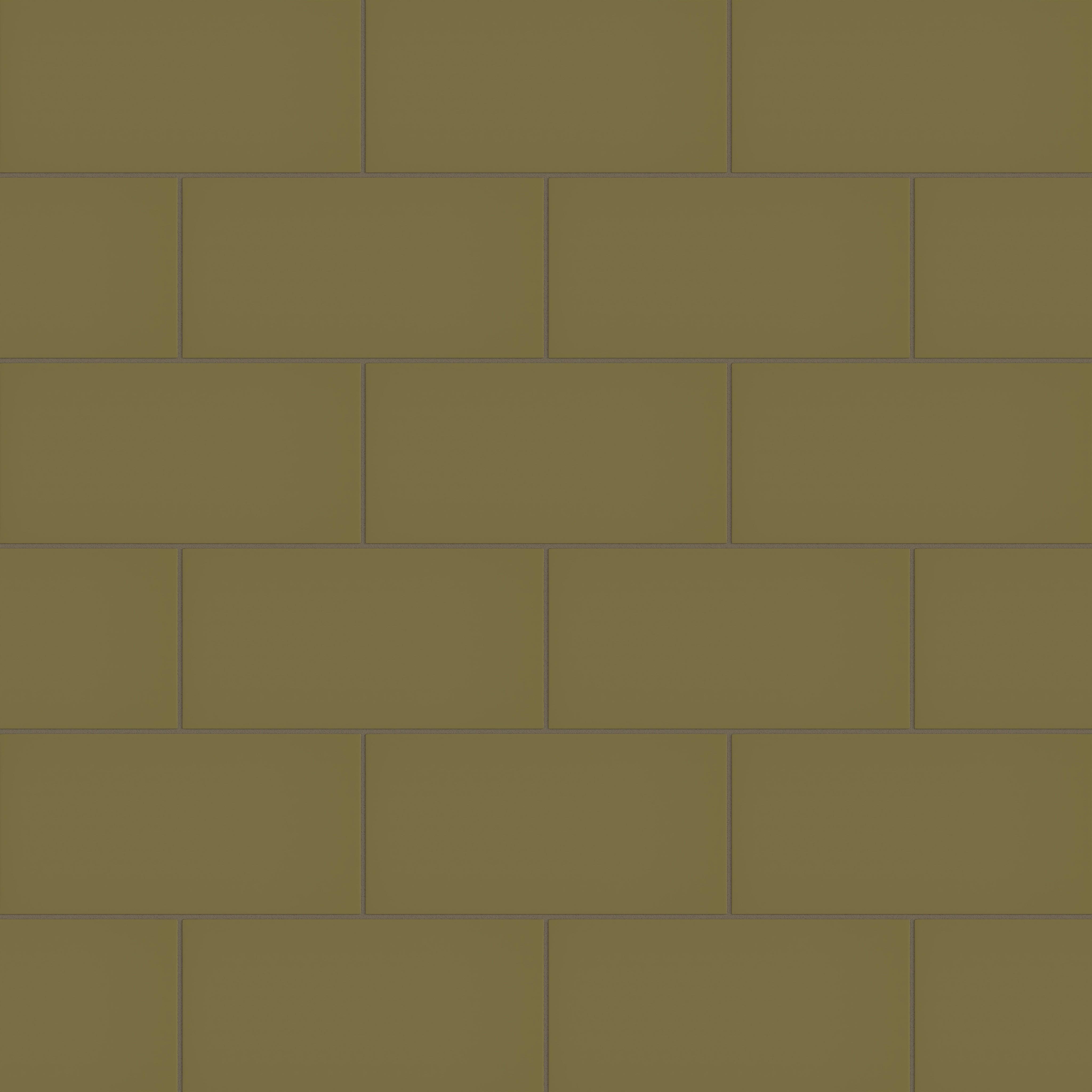 6x12 Natural Press Ceramic Tile in Sap Green Matte
