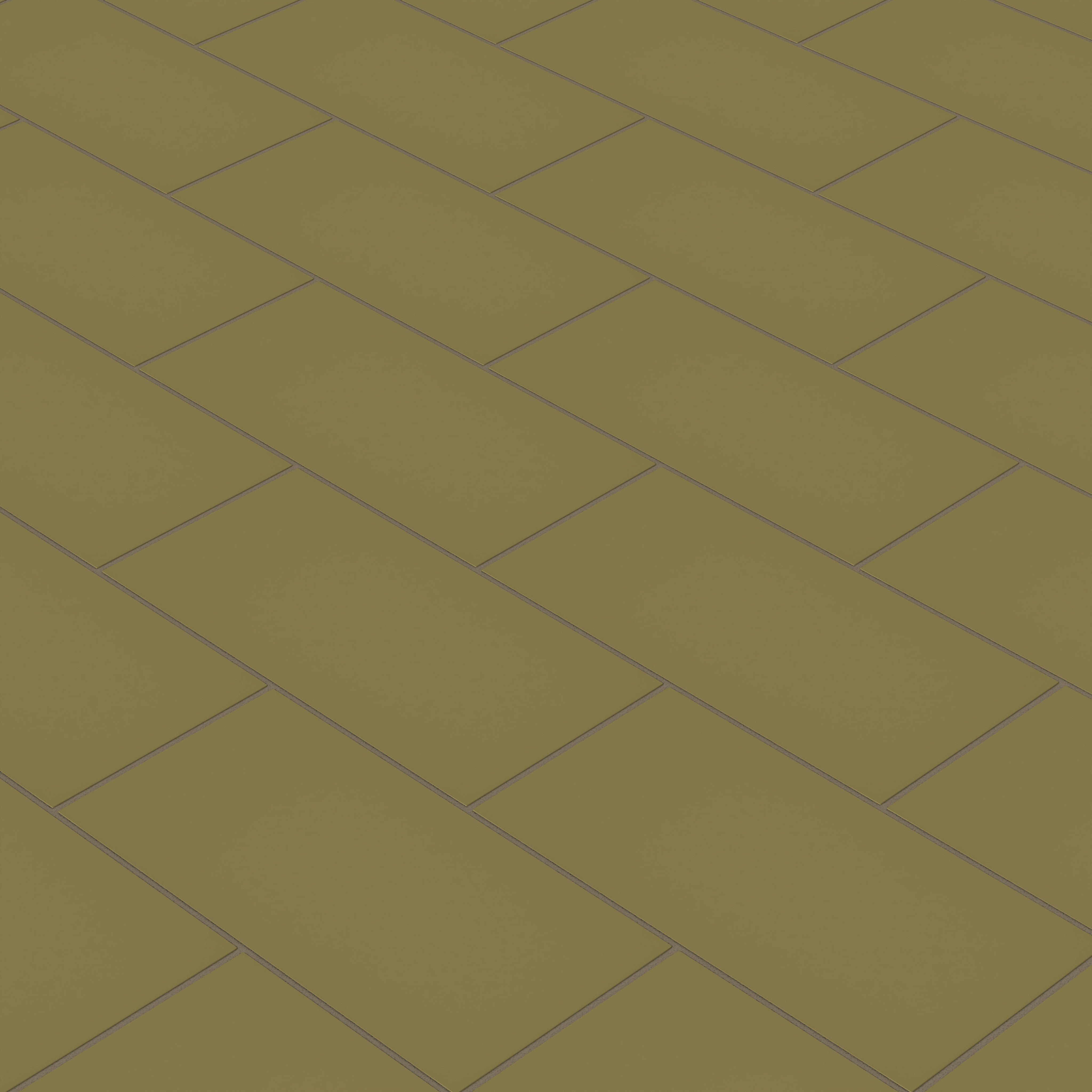 6x12 Natural Press Ceramic Tile in Sap Green Matte