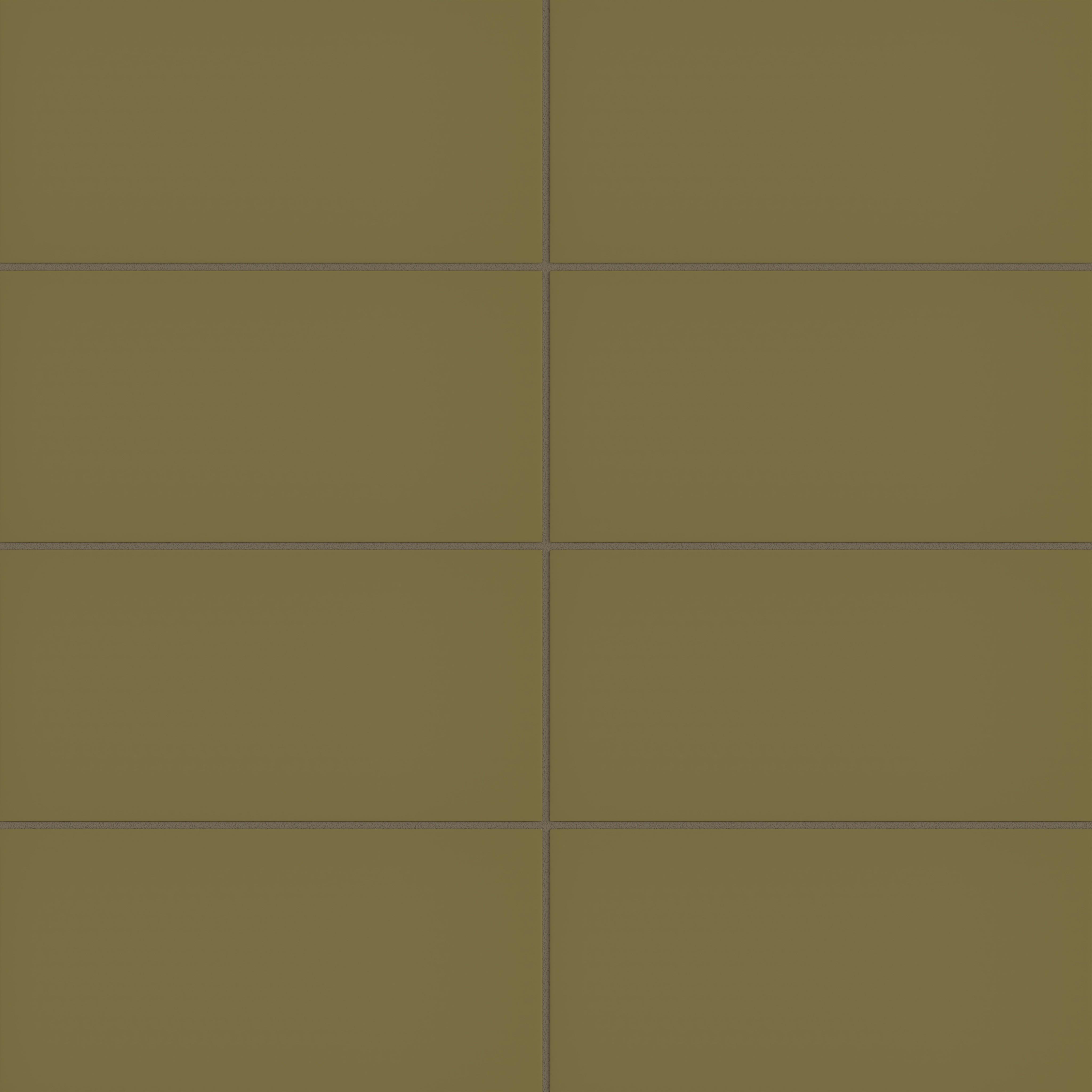 6x12 Natural Press Ceramic Tile in Sap Green Matte