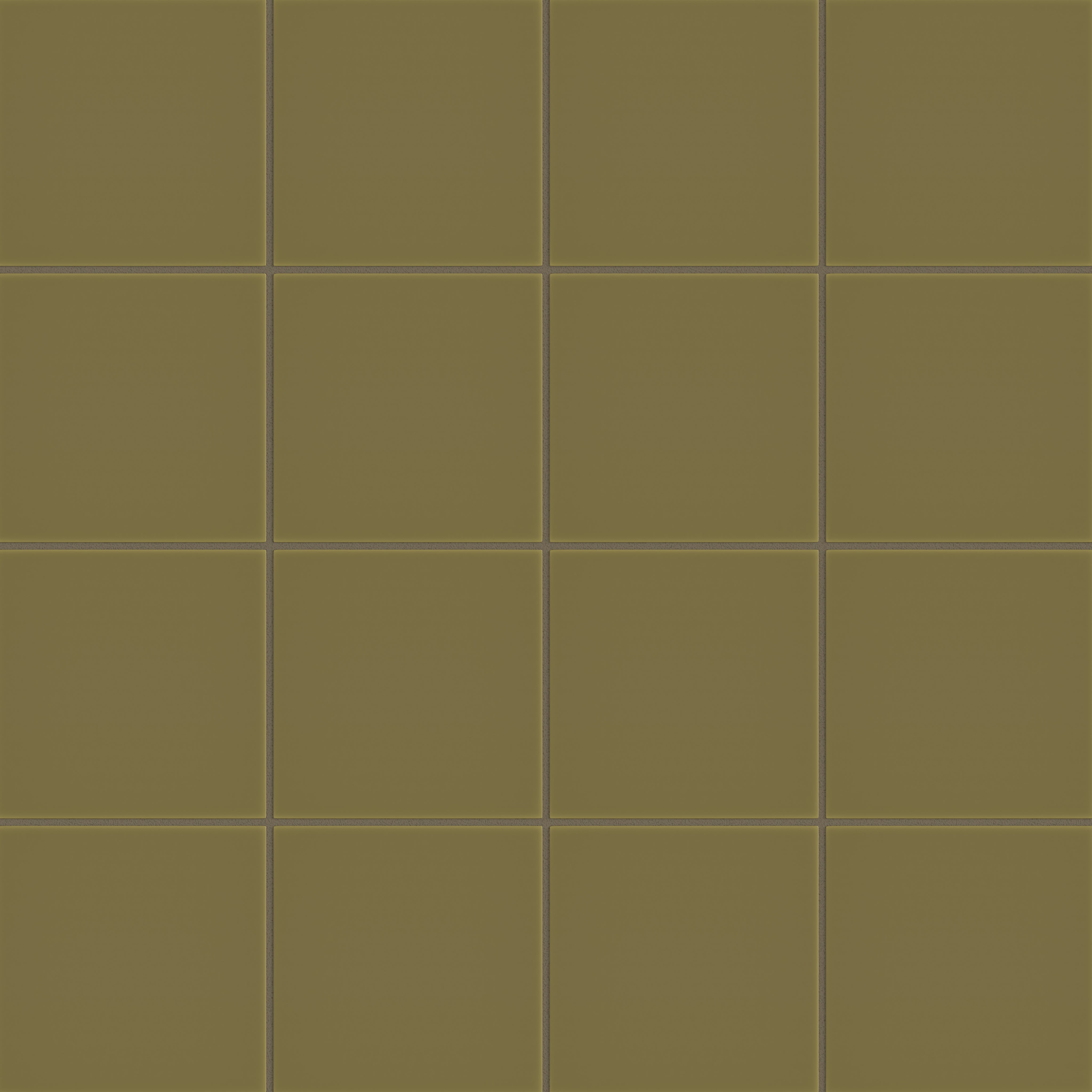 6x6 Natural Press Ceramic Tile in Sap Green Matte