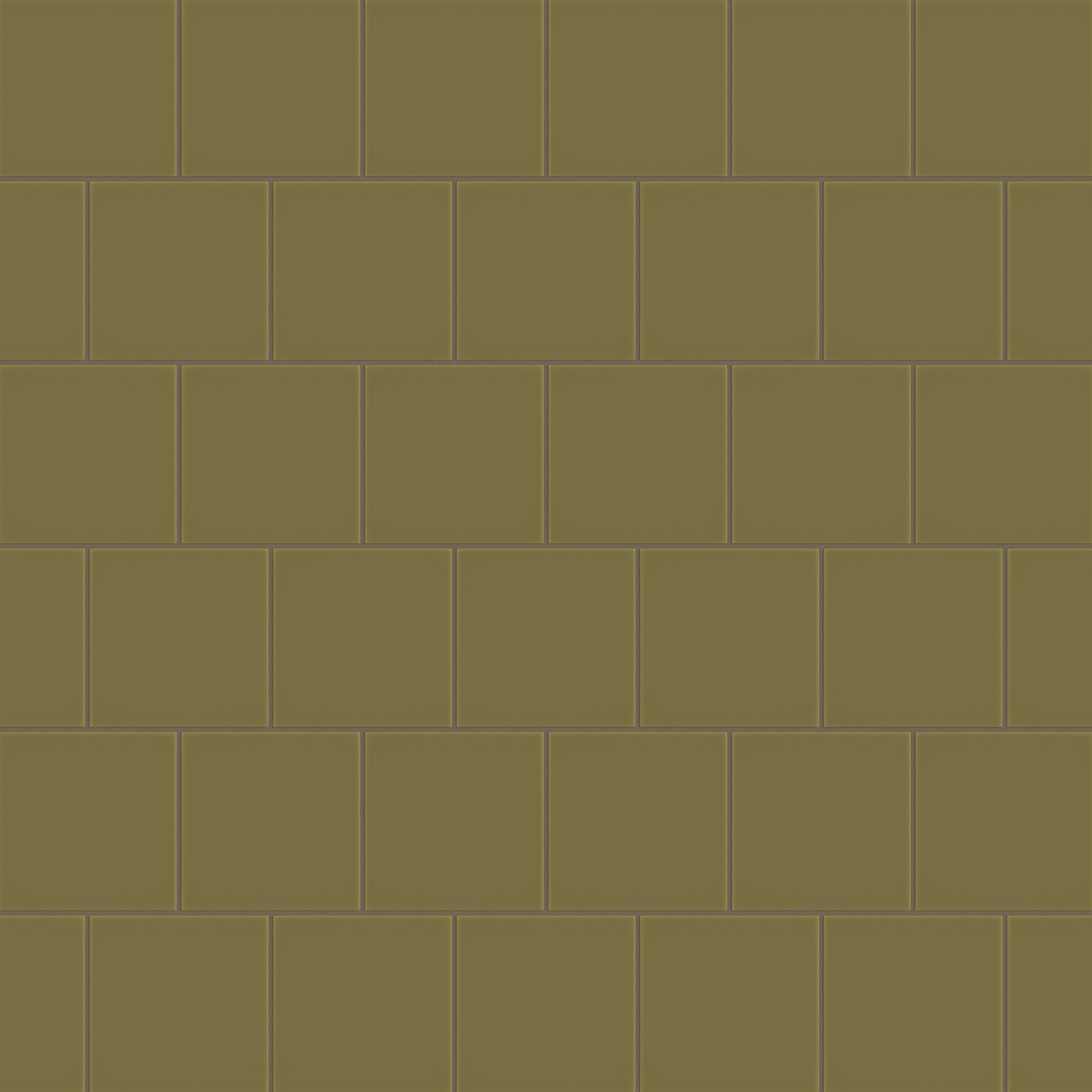 6x6 Natural Press Ceramic Tile in Sap Green Matte