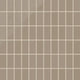2x4 Straight Set Sheeted Natural Press Ceramic Mosaic Tile in Sawtooth Gloss
