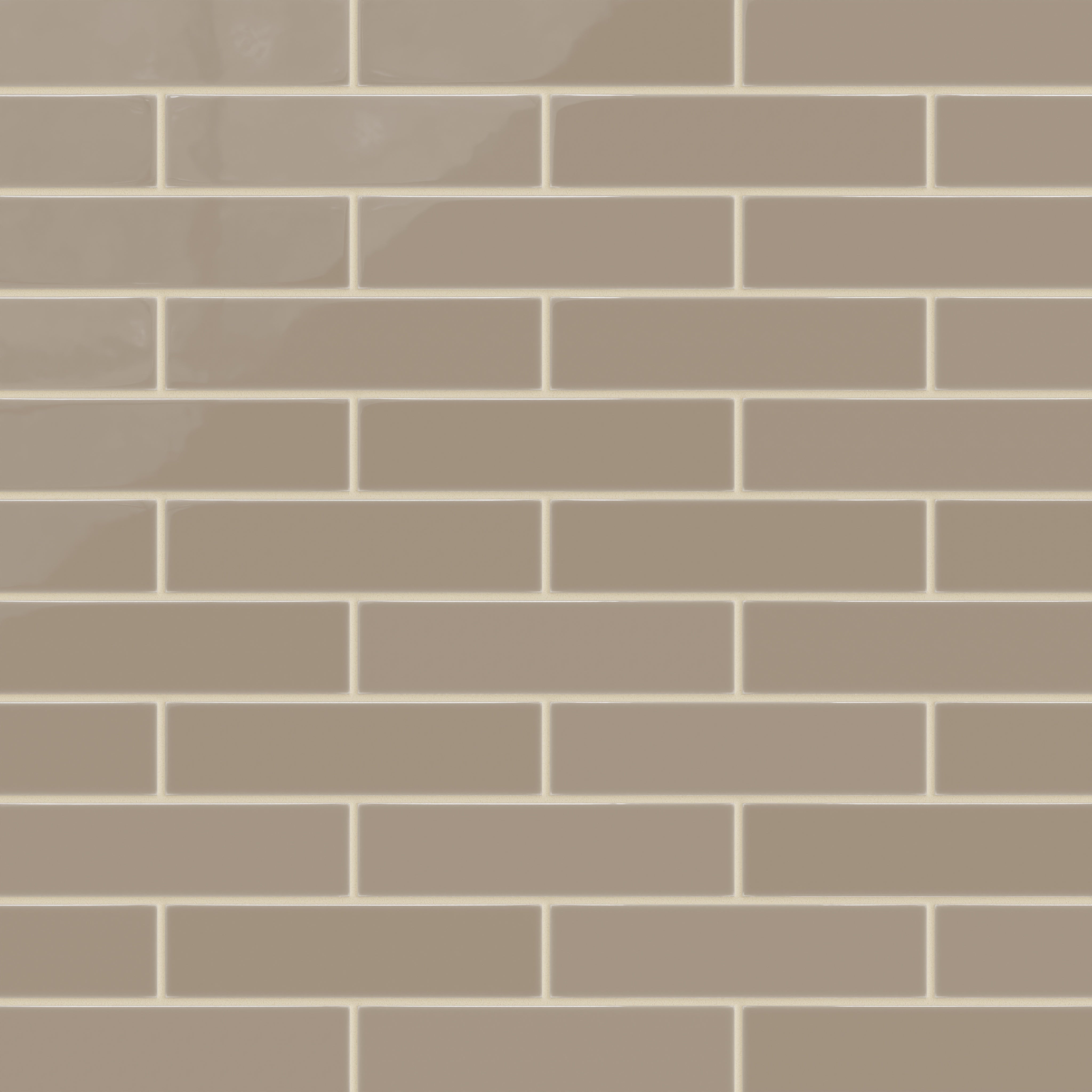 2x8 Natural Press Tile in Sawtooth Gloss
