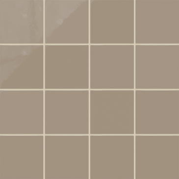 6x6 Natural Press Ceramic Tile in Sawtooth Gloss
