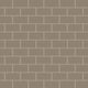 2x4 Half Offset Sheeted Natural Press Ceramic Mosaic Tile in Sawtooth Matte