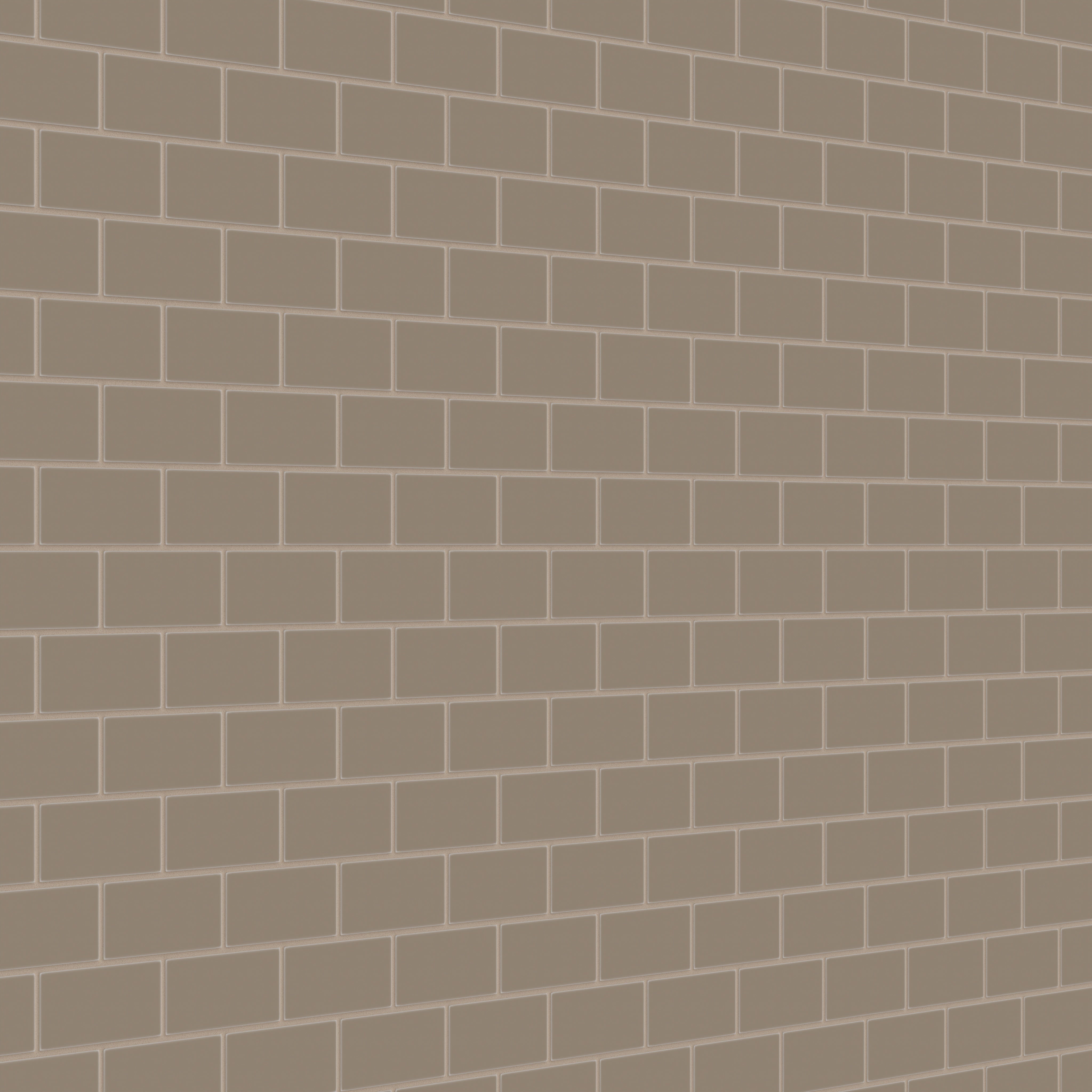 2x4 Half Offset Sheeted Natural Press Ceramic Mosaic Tile in Sawtooth Matte