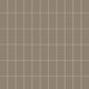 2x4 Straight Set Sheeted Natural Press Ceramic Mosaic Tile in Sawtooth Matte