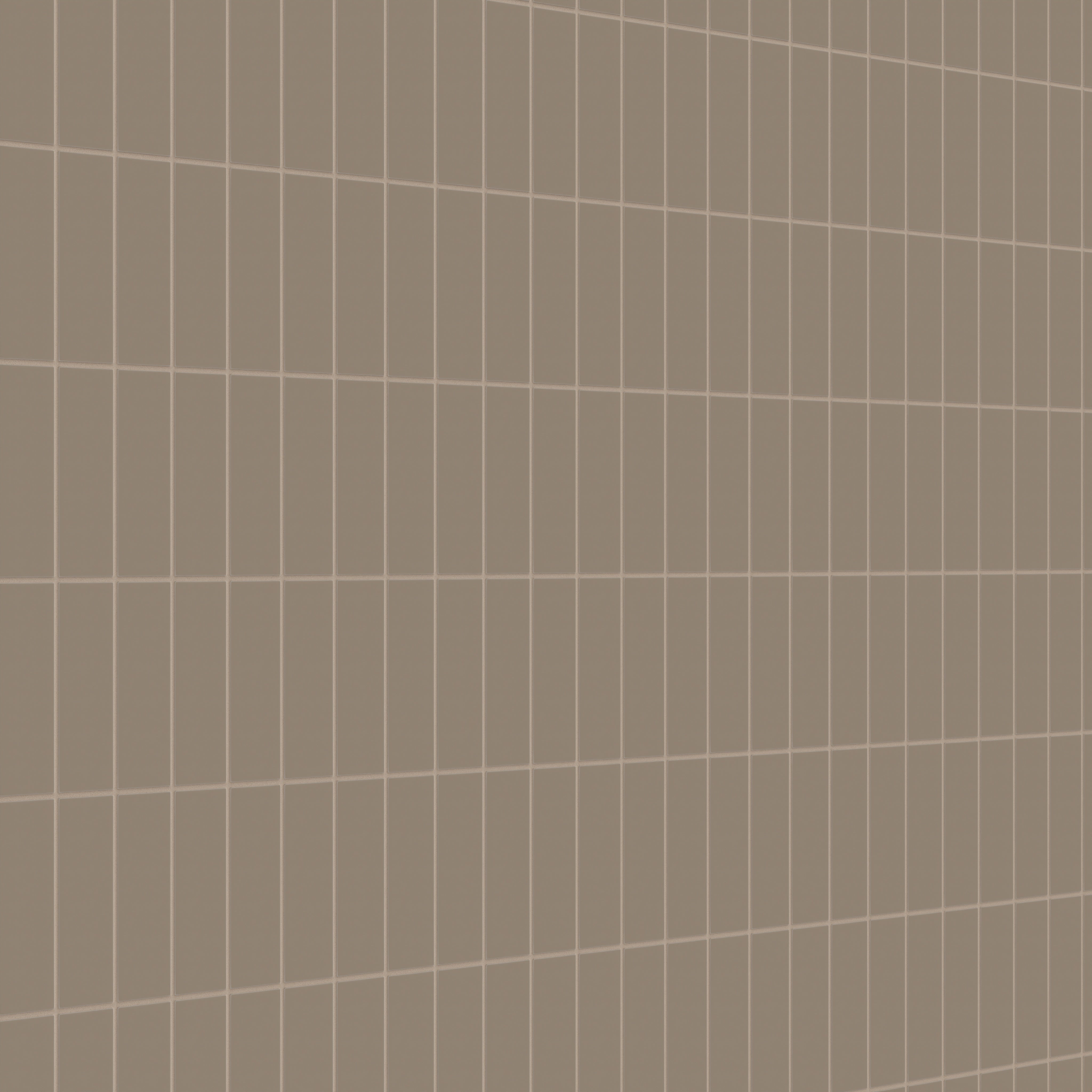 2x6 Natural Press Ceramic Tile in Sawtooth Matte
