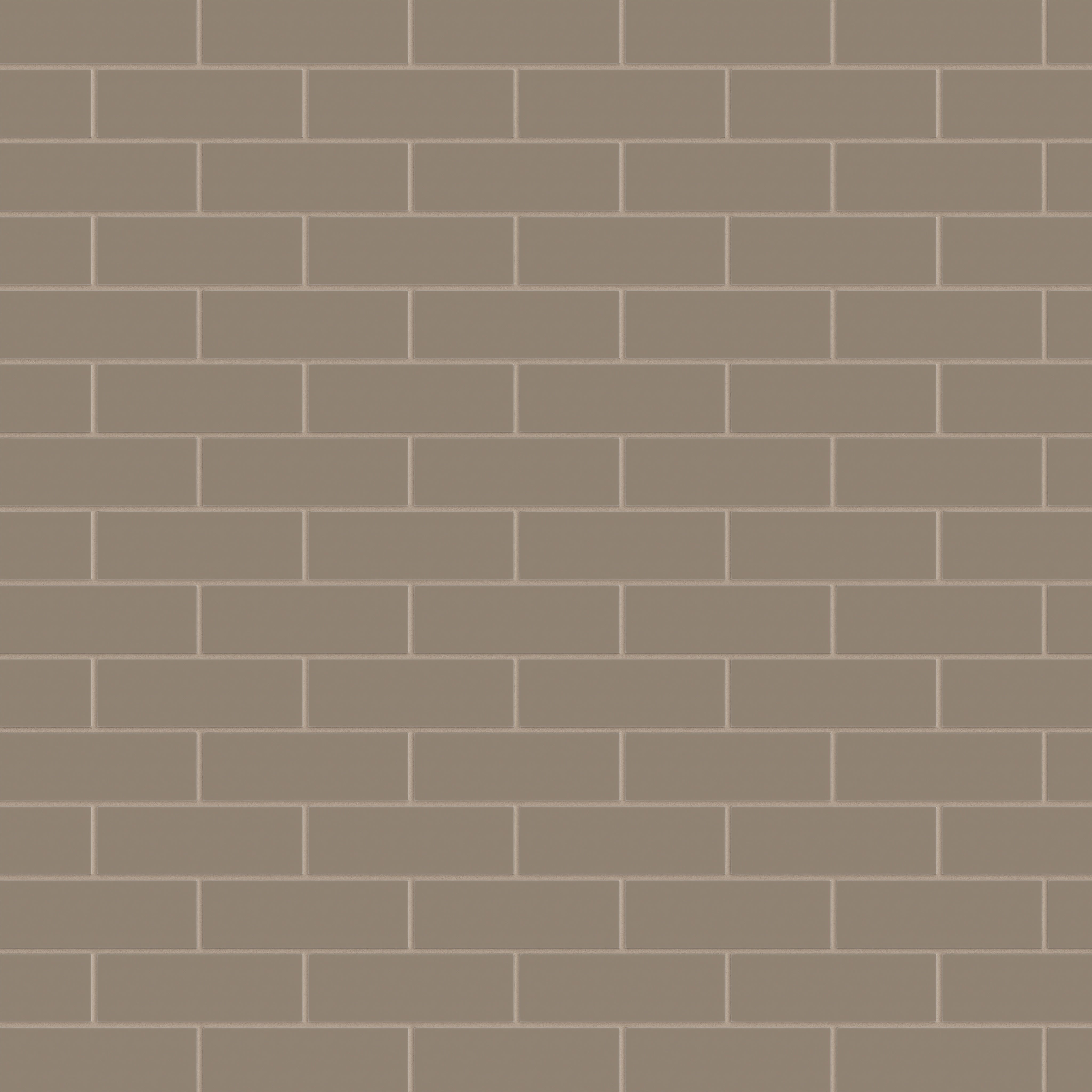 2x6 Natural Press Ceramic Tile in Sawtooth Matte