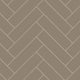 3x12 Natural Press Ceramic Tile in Sawtooth Matte